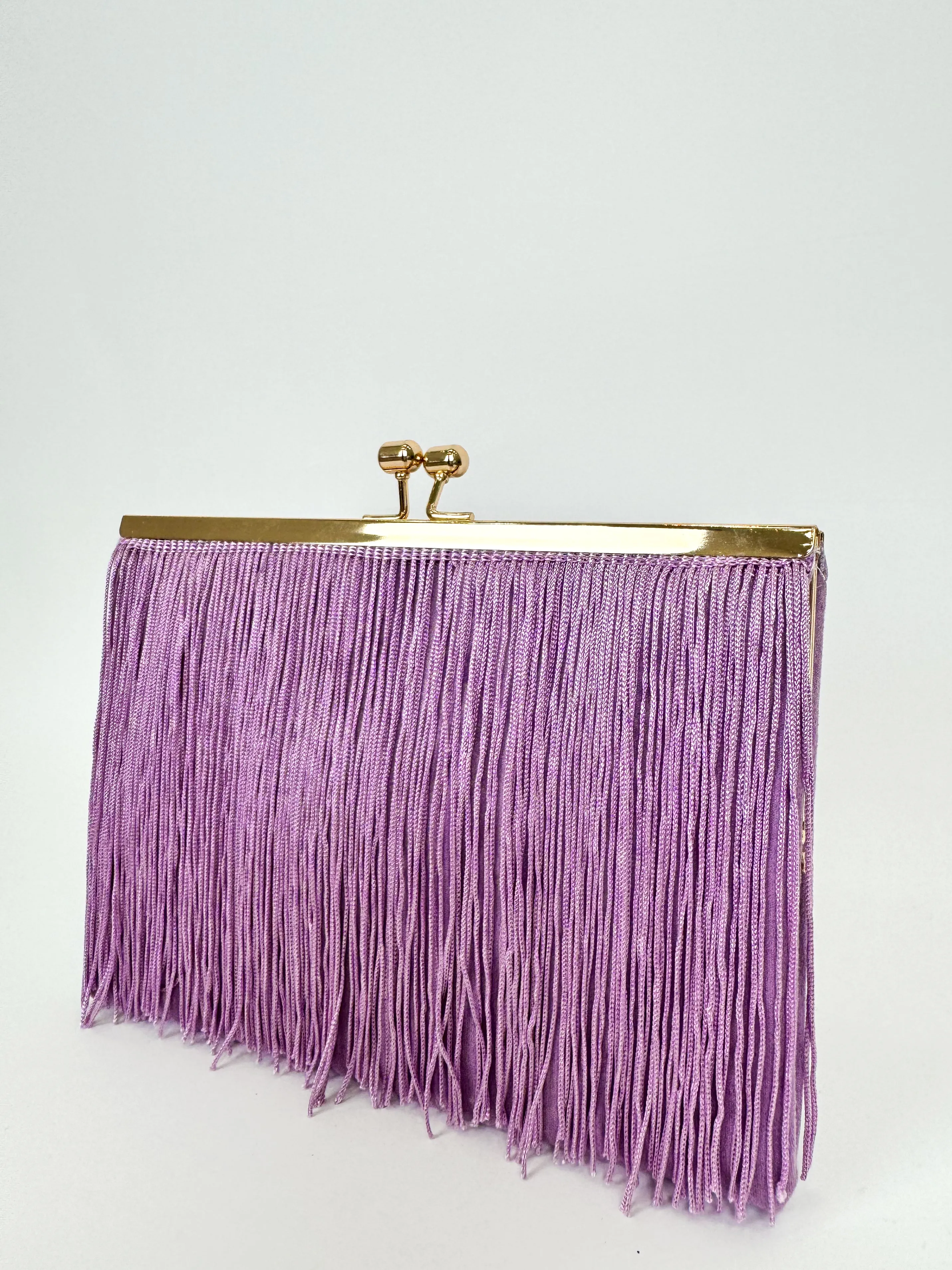 Clutch ante flecos lila sold by Sorellas product image thumbnail 2