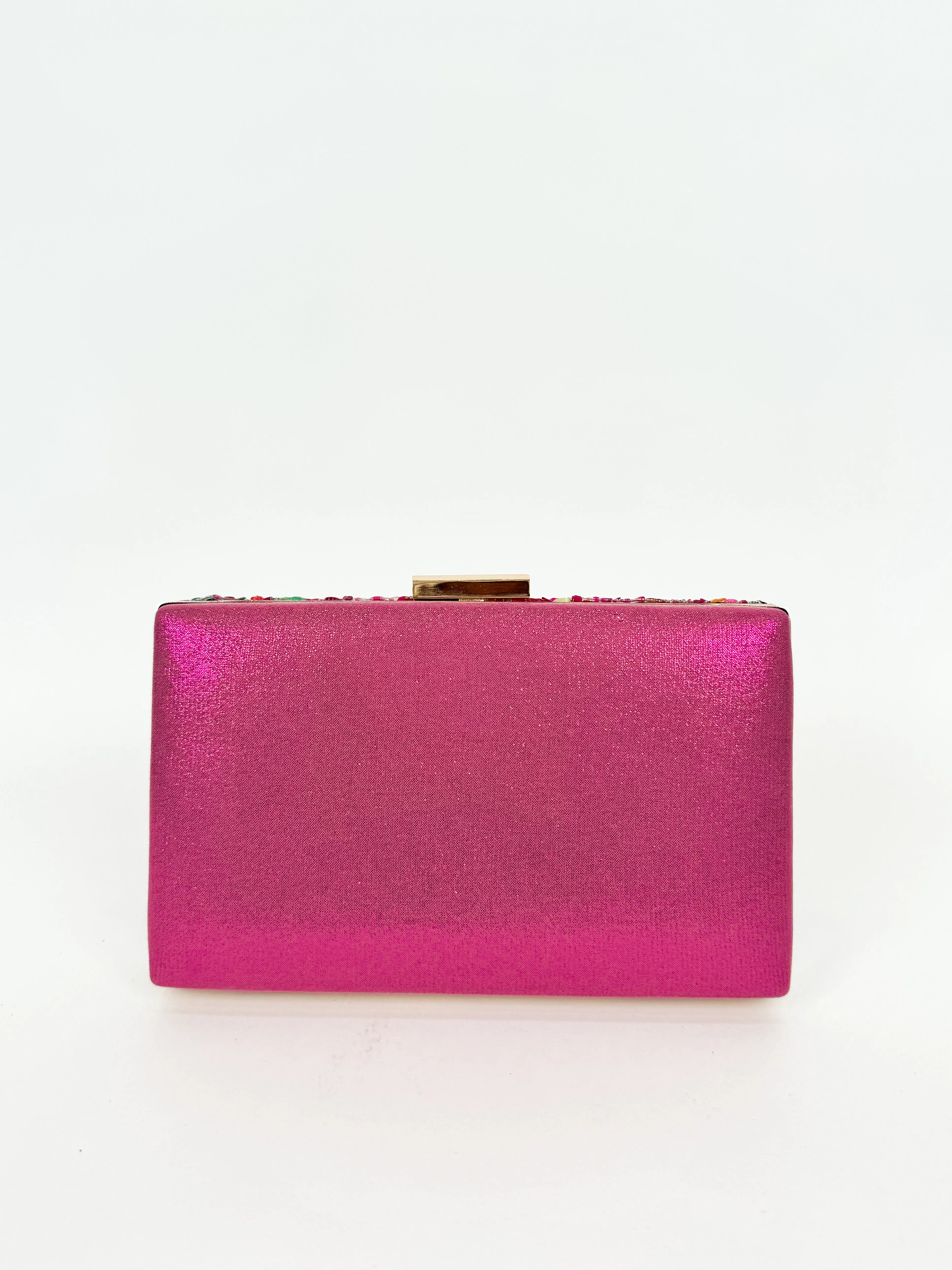 Clutch horizontal piedra fucsia sold by Sorellas product image thumbnail 4
