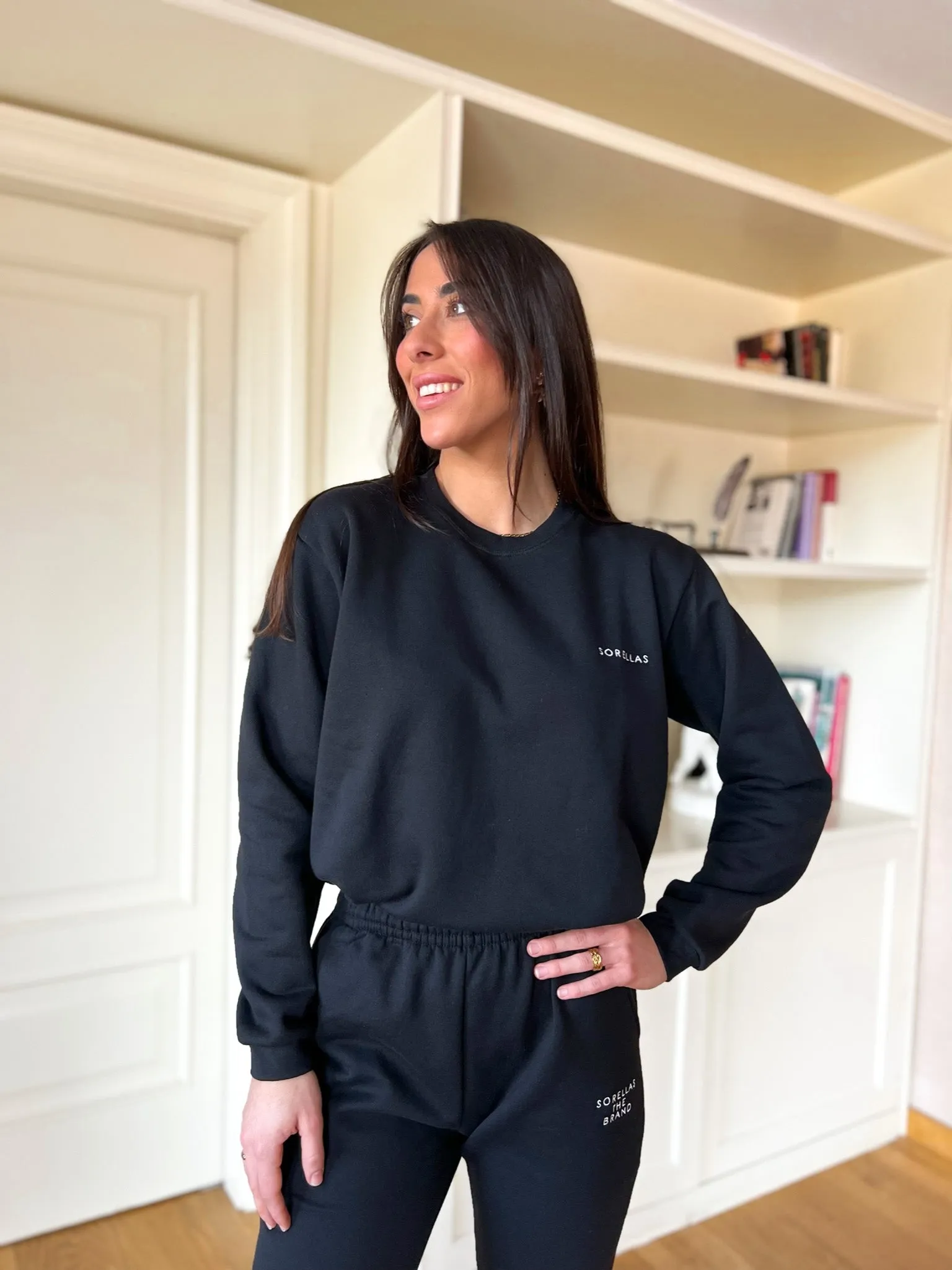 Sudadera SORELLAS negra sold by Sorellas