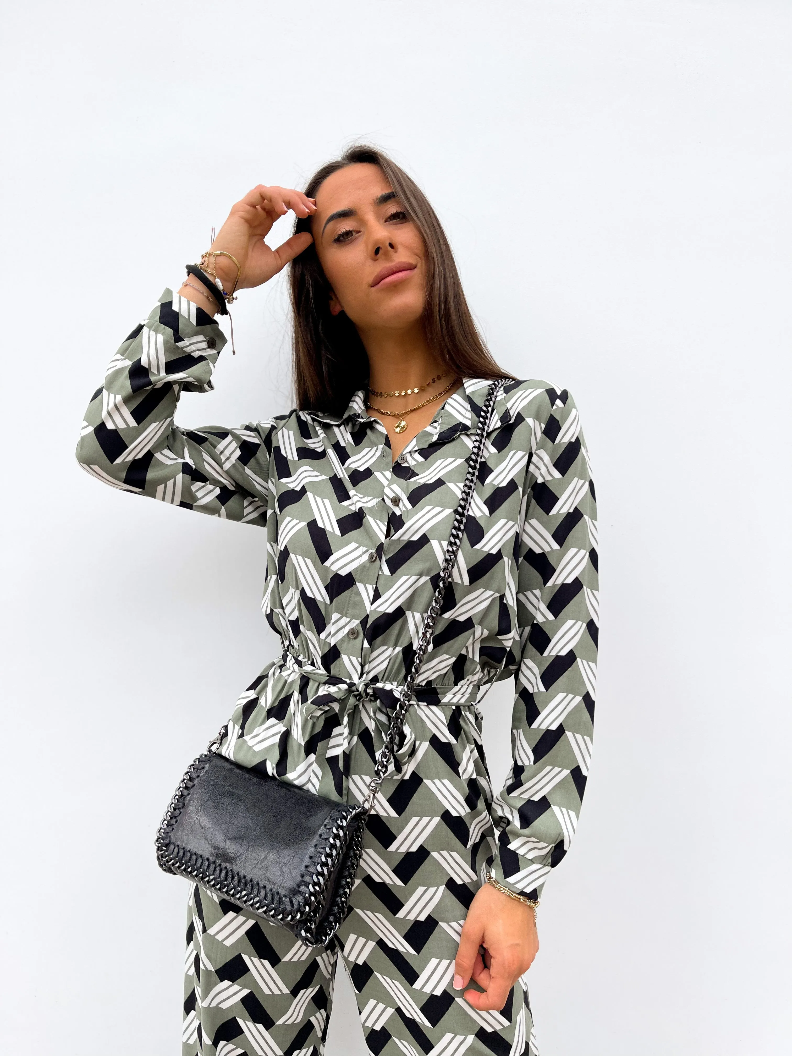 Bolso midi piel negro sold by Sorellas product image thumbnail 3