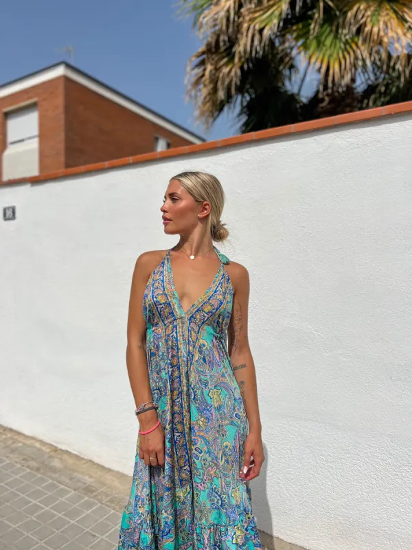 Vestido boho largo seiva sold by Sorellas