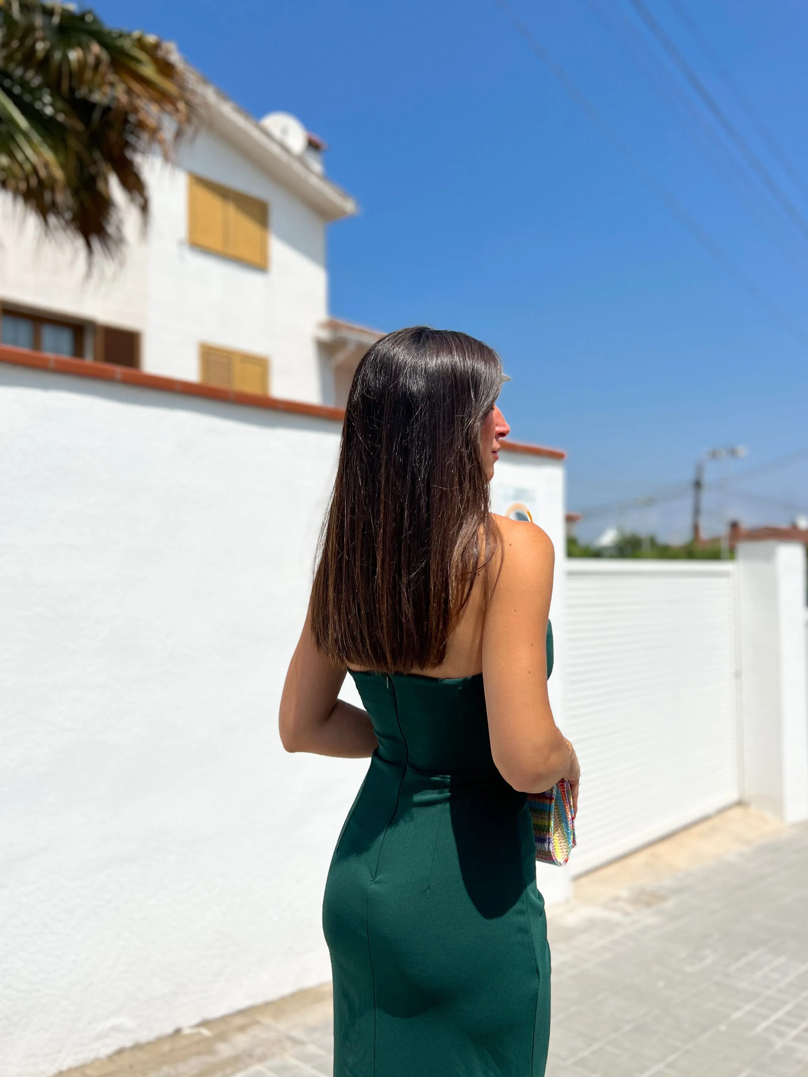 Vestido corazon ajustado verde sold by Sorellas product image thumbnail 3