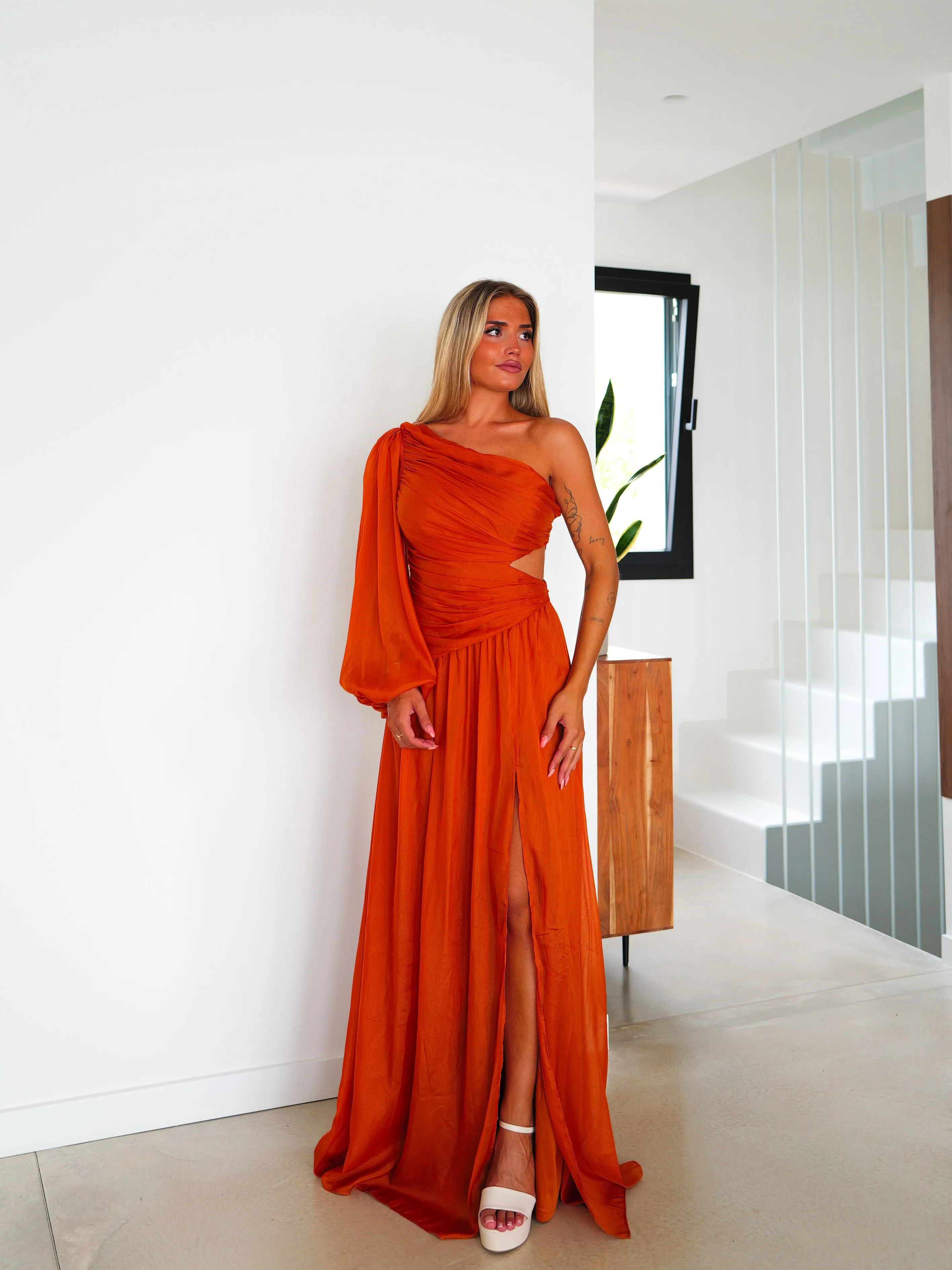 Vestido tulle manga asim caldera sold by Sorellas product image thumbnail 5