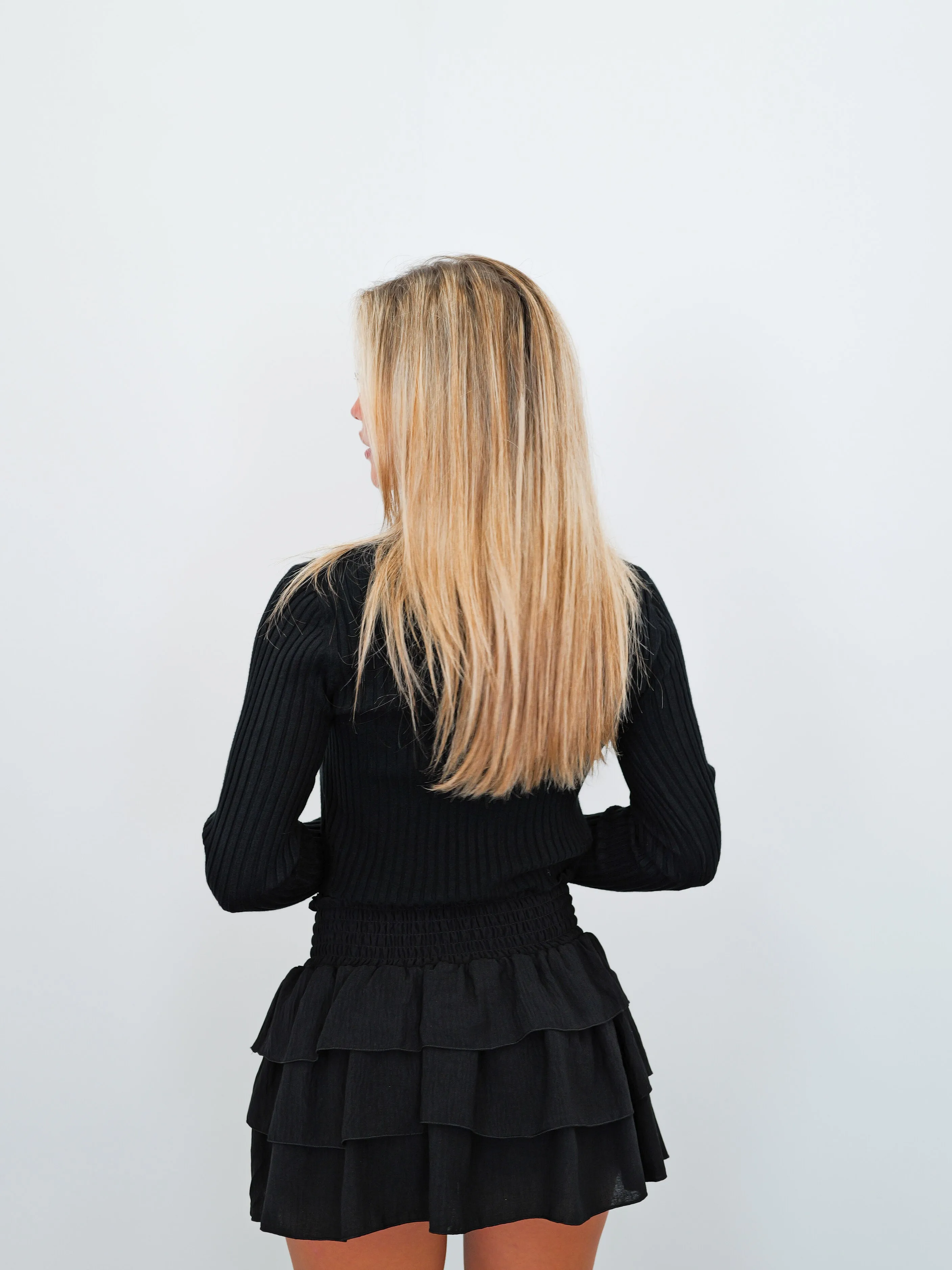 Cardigan botones brillos negro sold by Sorellas product image thumbnail 5