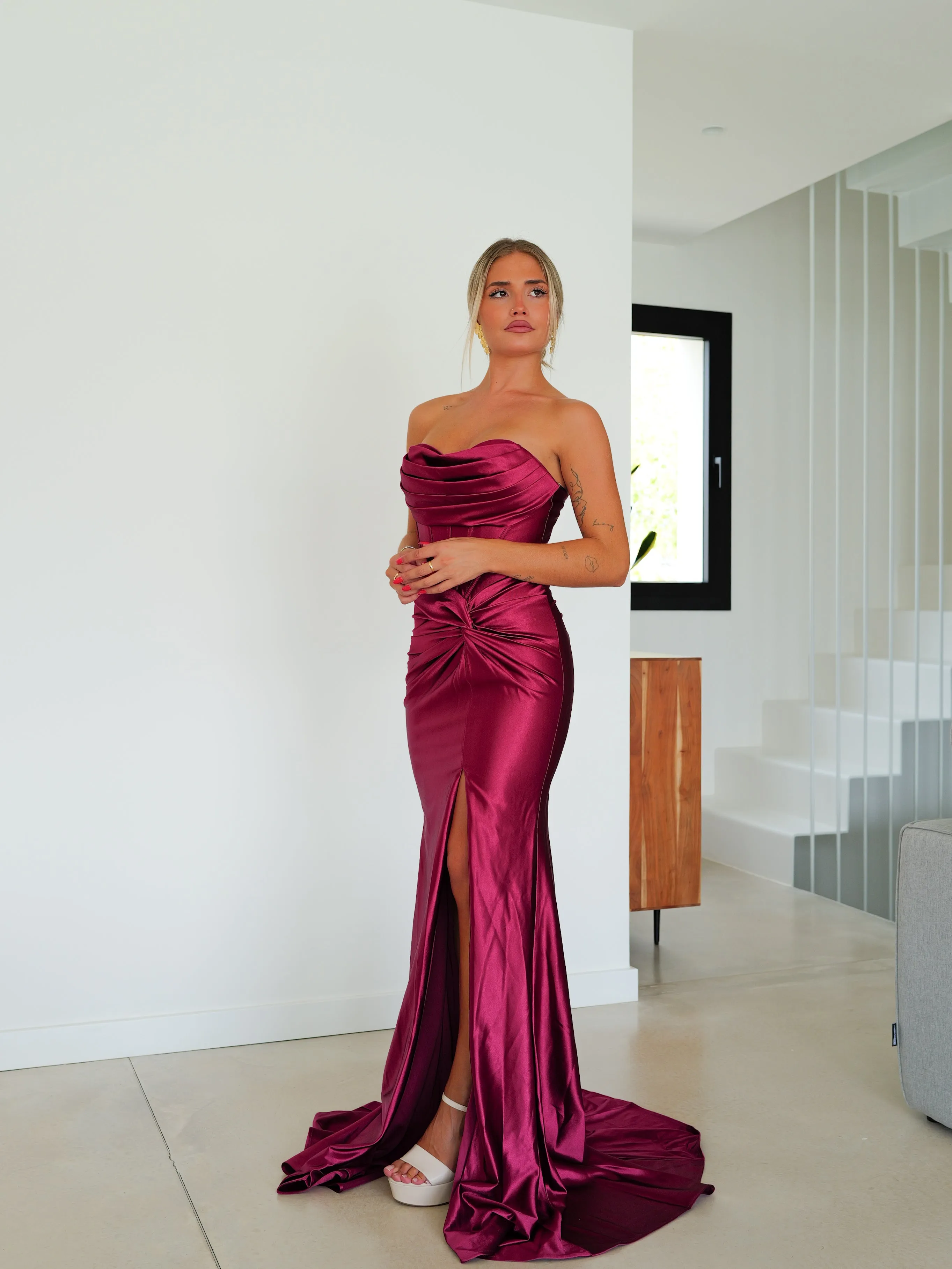 Vestido corsé bandas nudo cereza sold by Sorellas product image thumbnail 5