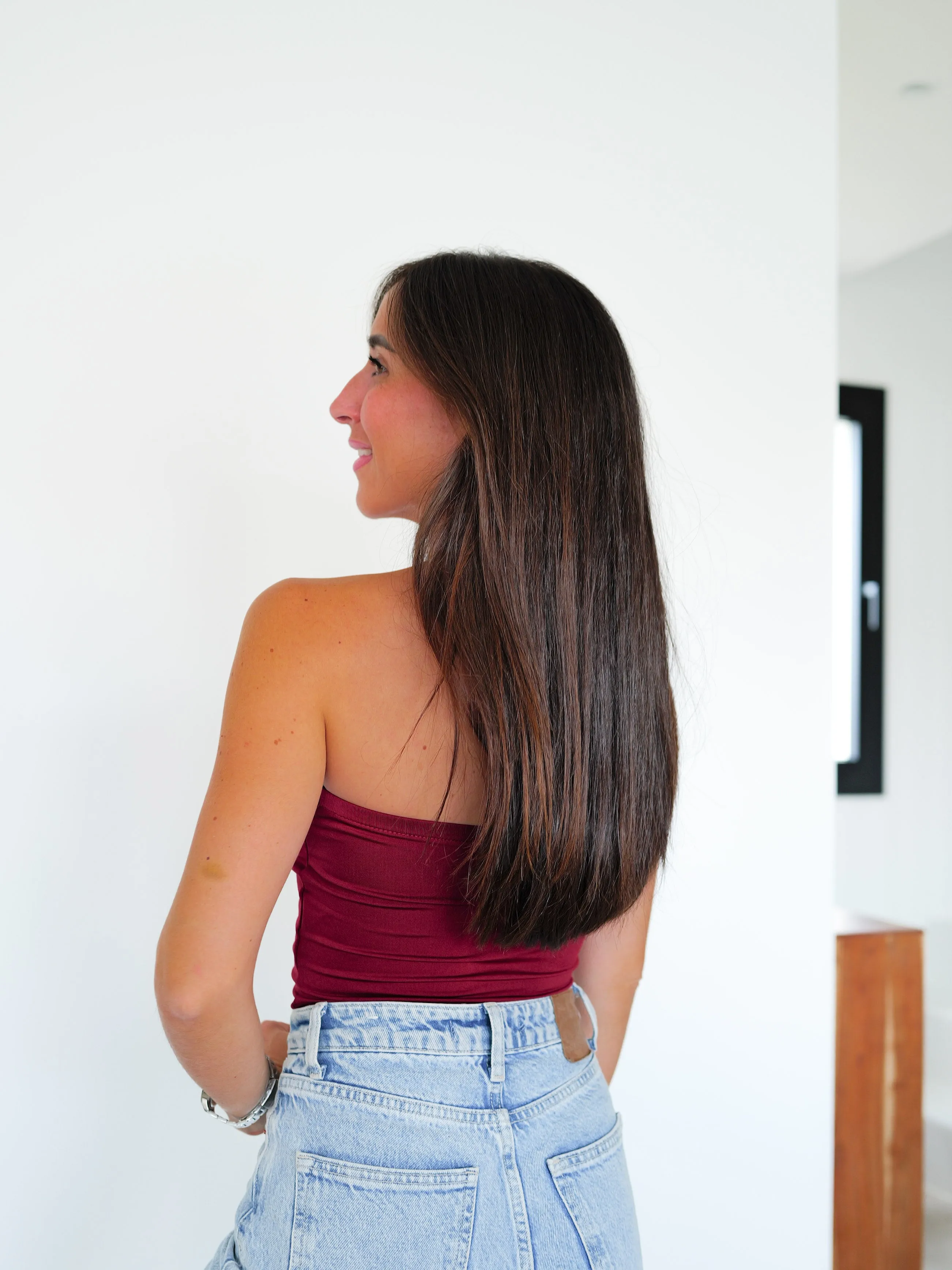 Top palabra detalle burdeos sold by Sorellas product image thumbnail 2