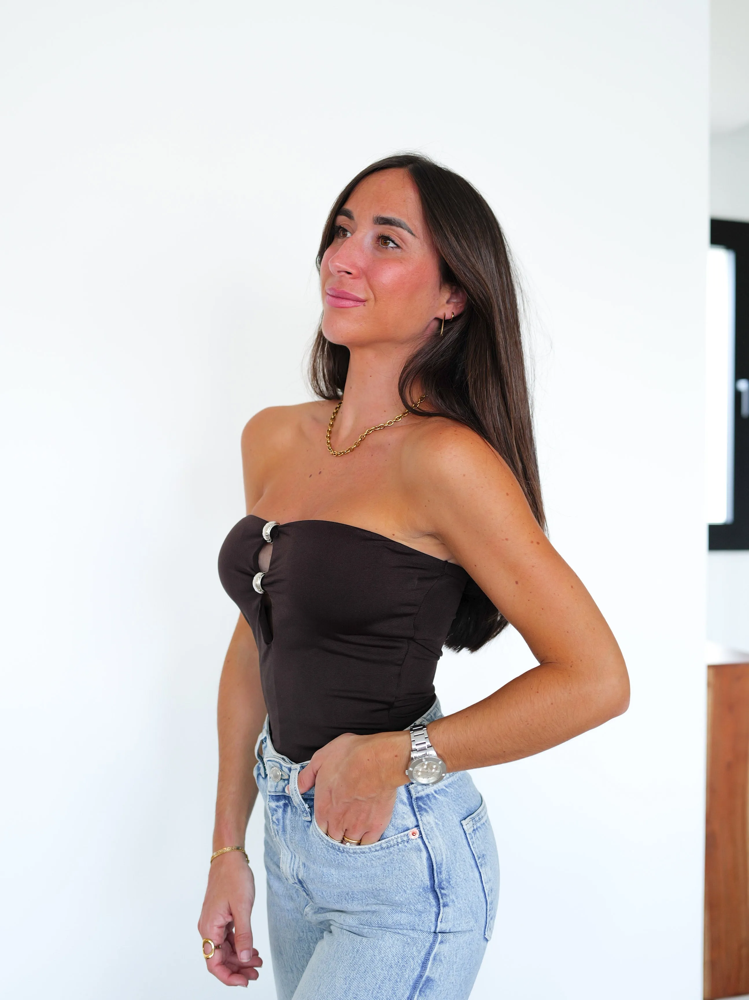 Top palabra detalle negro sold by Sorellas product image thumbnail 2