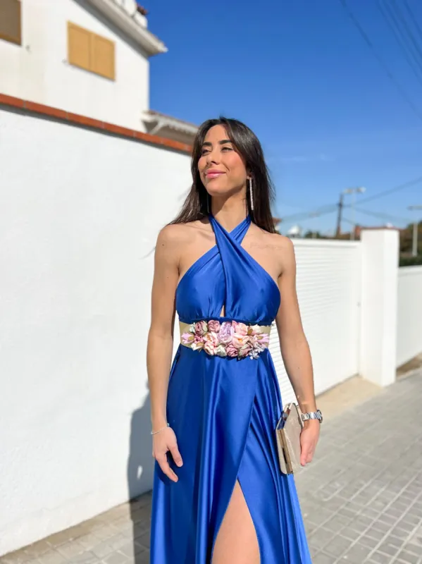 Cinturón flores dorado sold by Sorellas