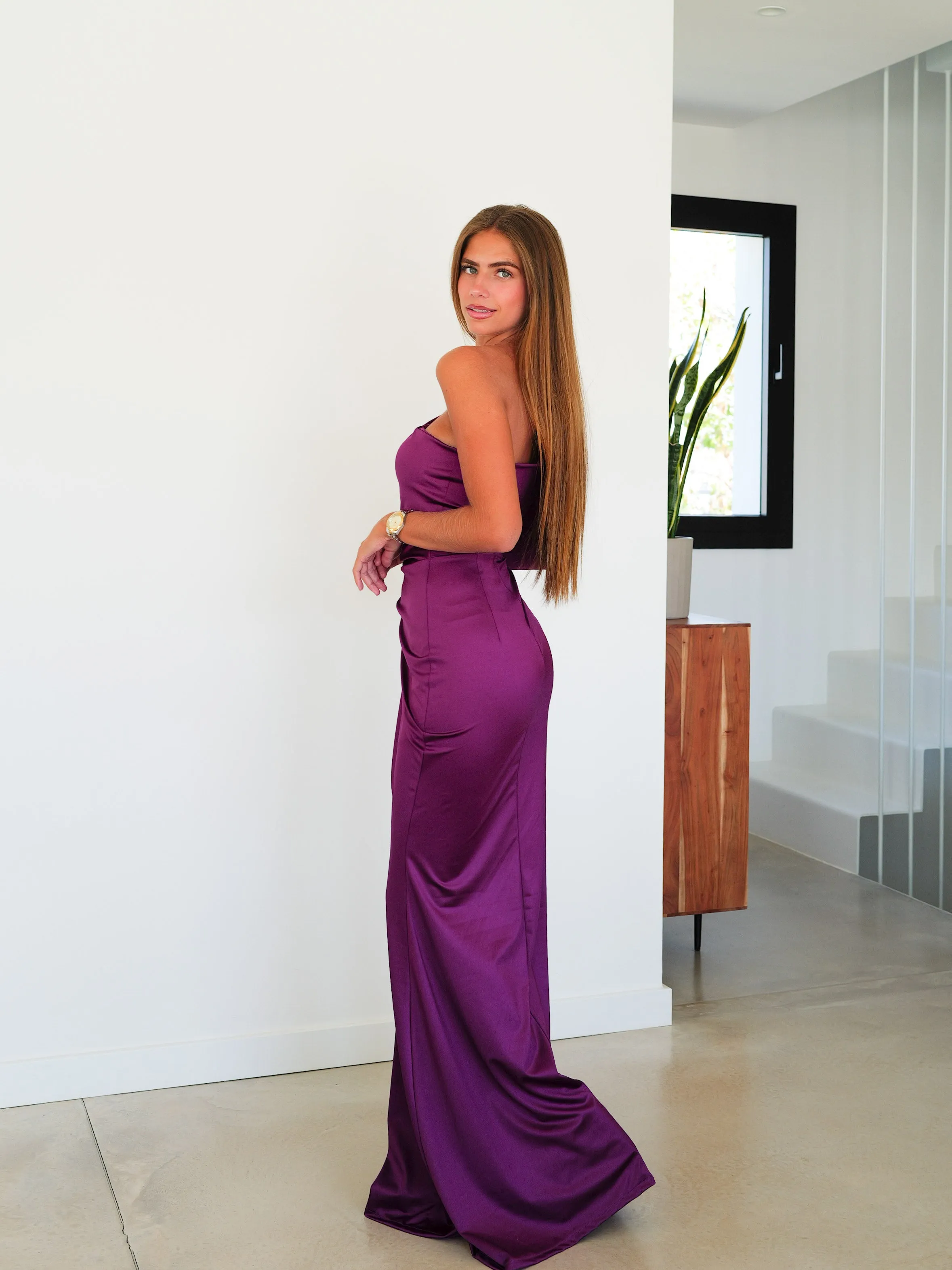 Vestido asim manga nudo amarena sold by Sorellas product image thumbnail 2