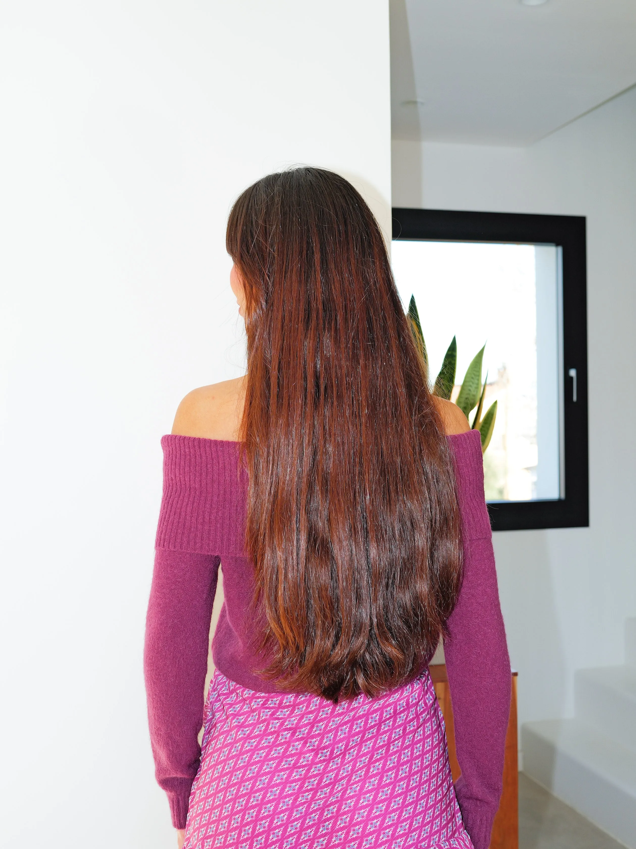 Jersey bardot mangas frambuesa sold by Sorellas product image thumbnail 3