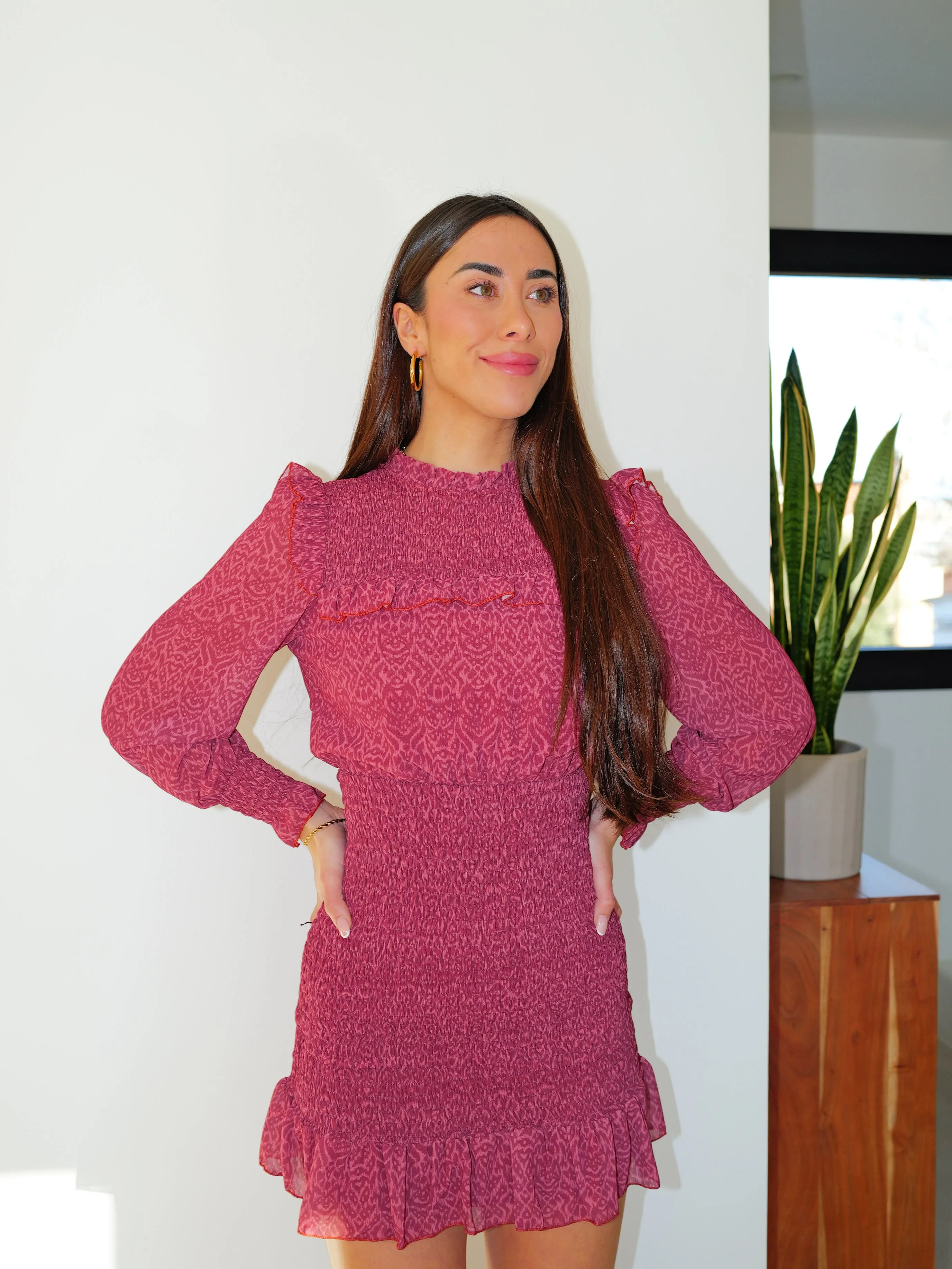 Vestido nido perkins volantes caldera sold by Sorellas product image thumbnail 4