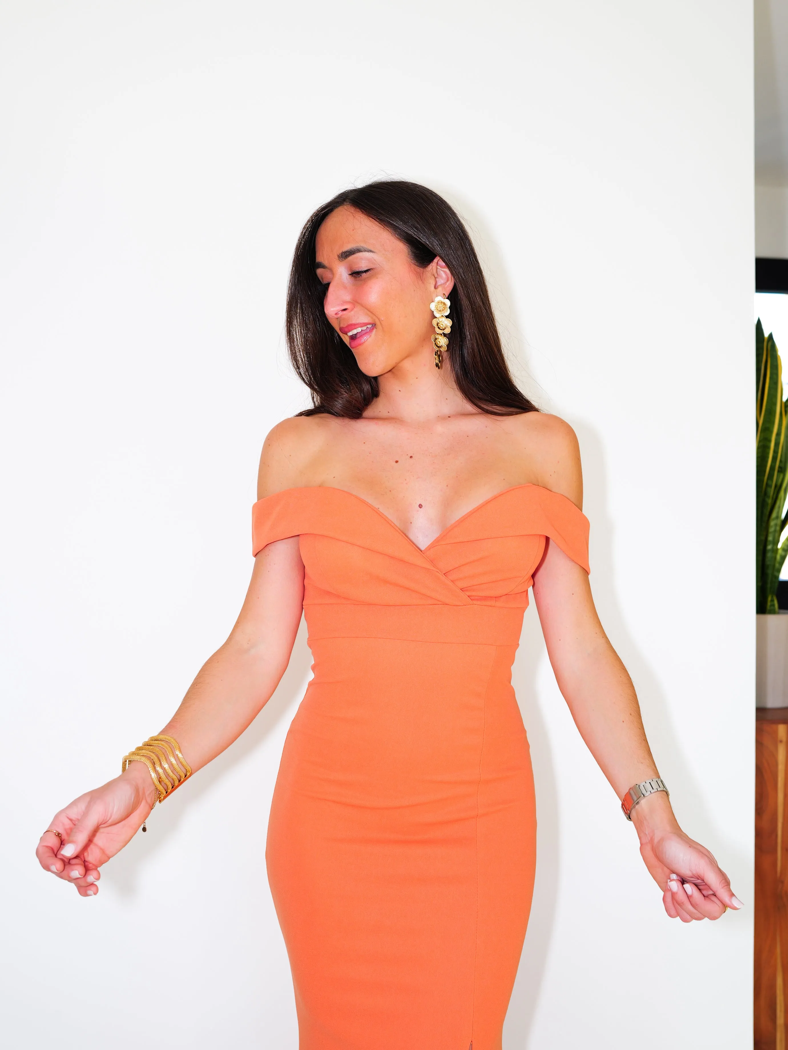 Vestido barco sirena salmón sold by Sorellas product image thumbnail 2