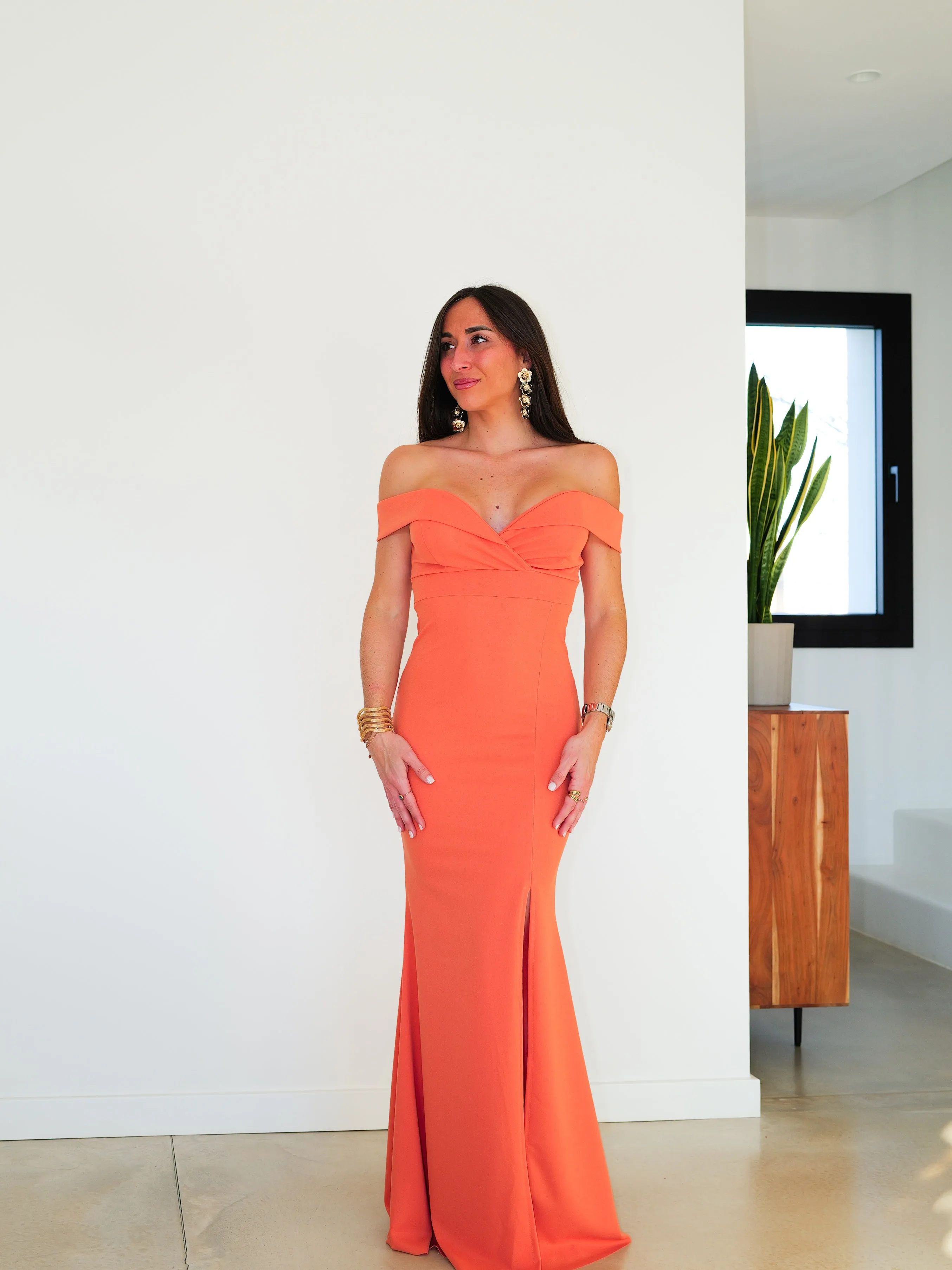 Vestido barco sirena salmón sold by Sorellas product image thumbnail 3