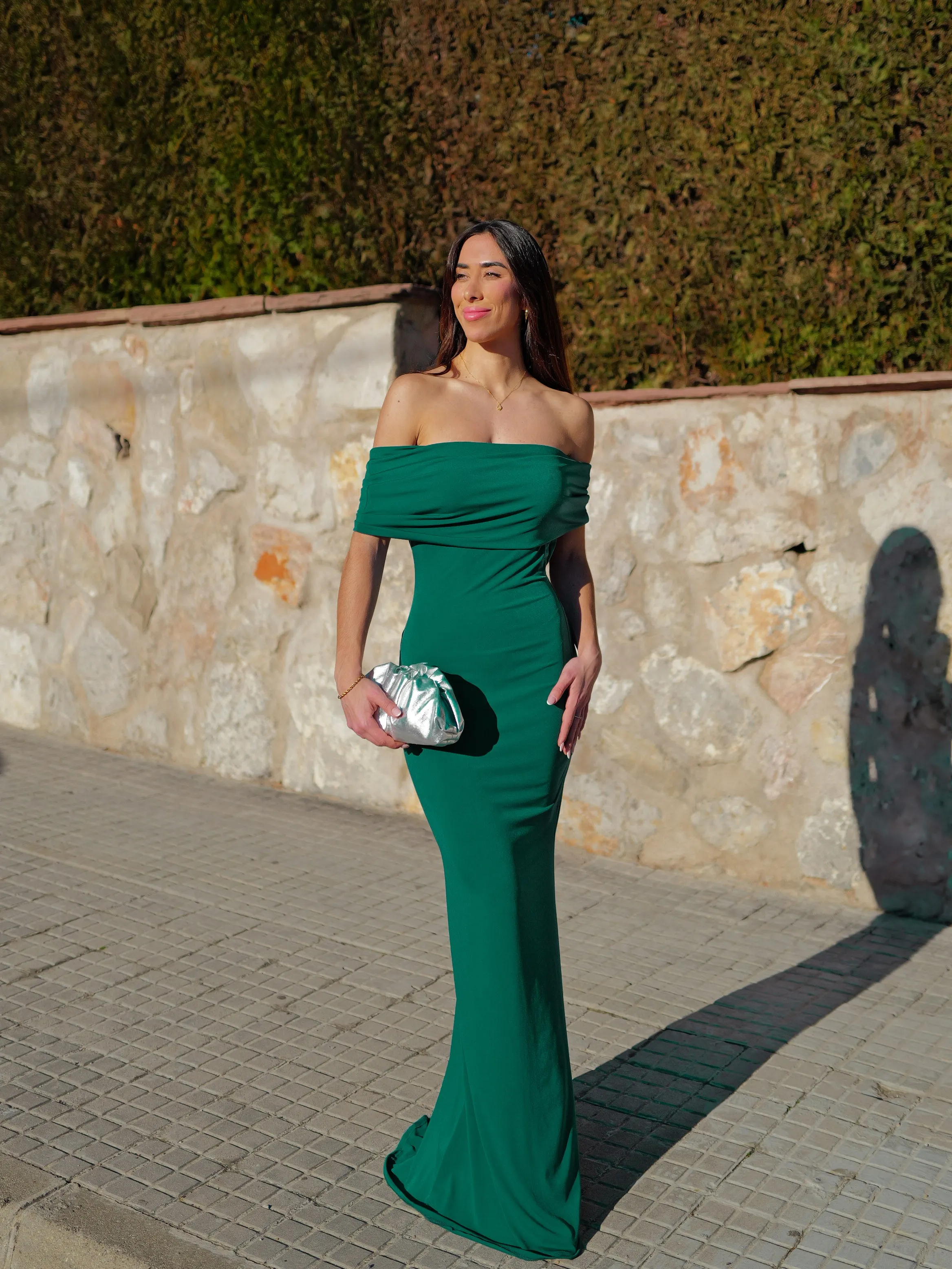 Vestido bardot espalda botella sold by Sorellas product image thumbnail 2