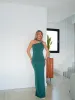 Vestido largo anilla asim botella sold by Sorellas