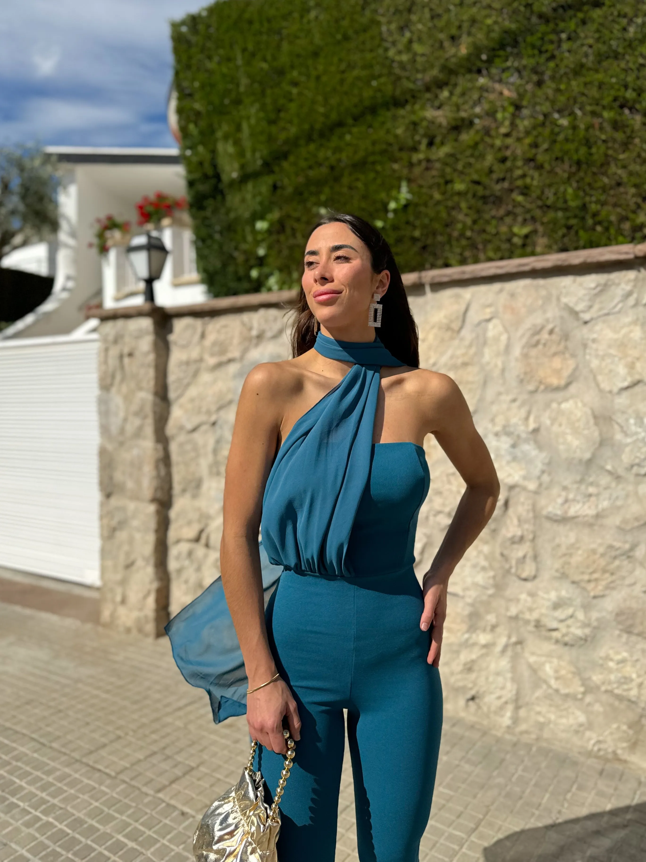 Mono multi tulle petróleo sold by Sorellas product image thumbnail 4