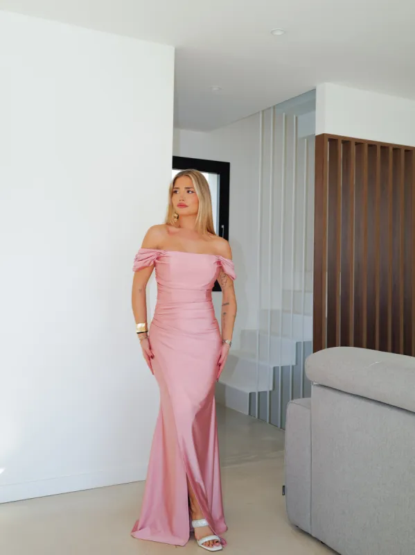 Vestido palabra manguito rosa sold by Sorellas