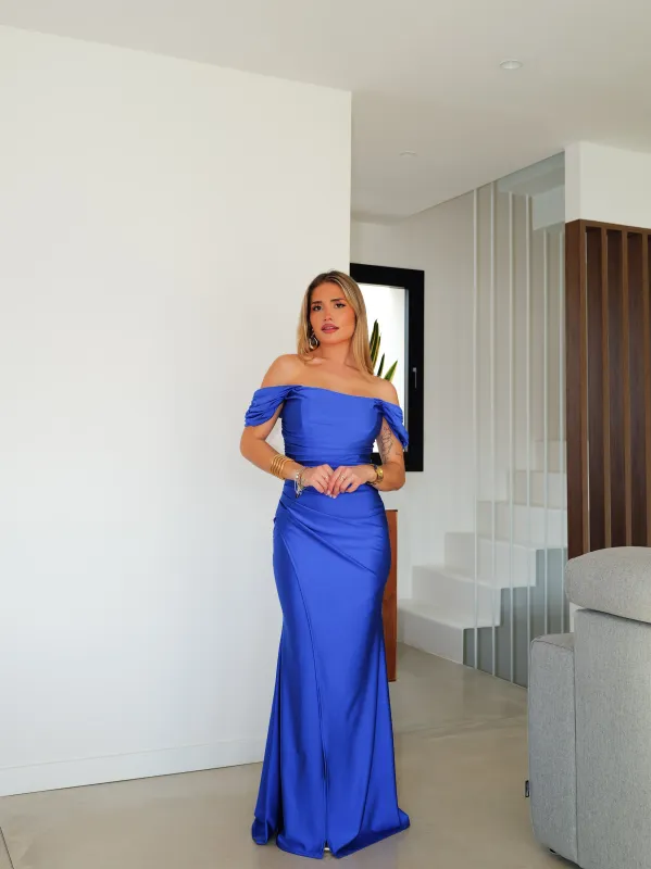 Vestido palabra manguito klein sold by Sorellas