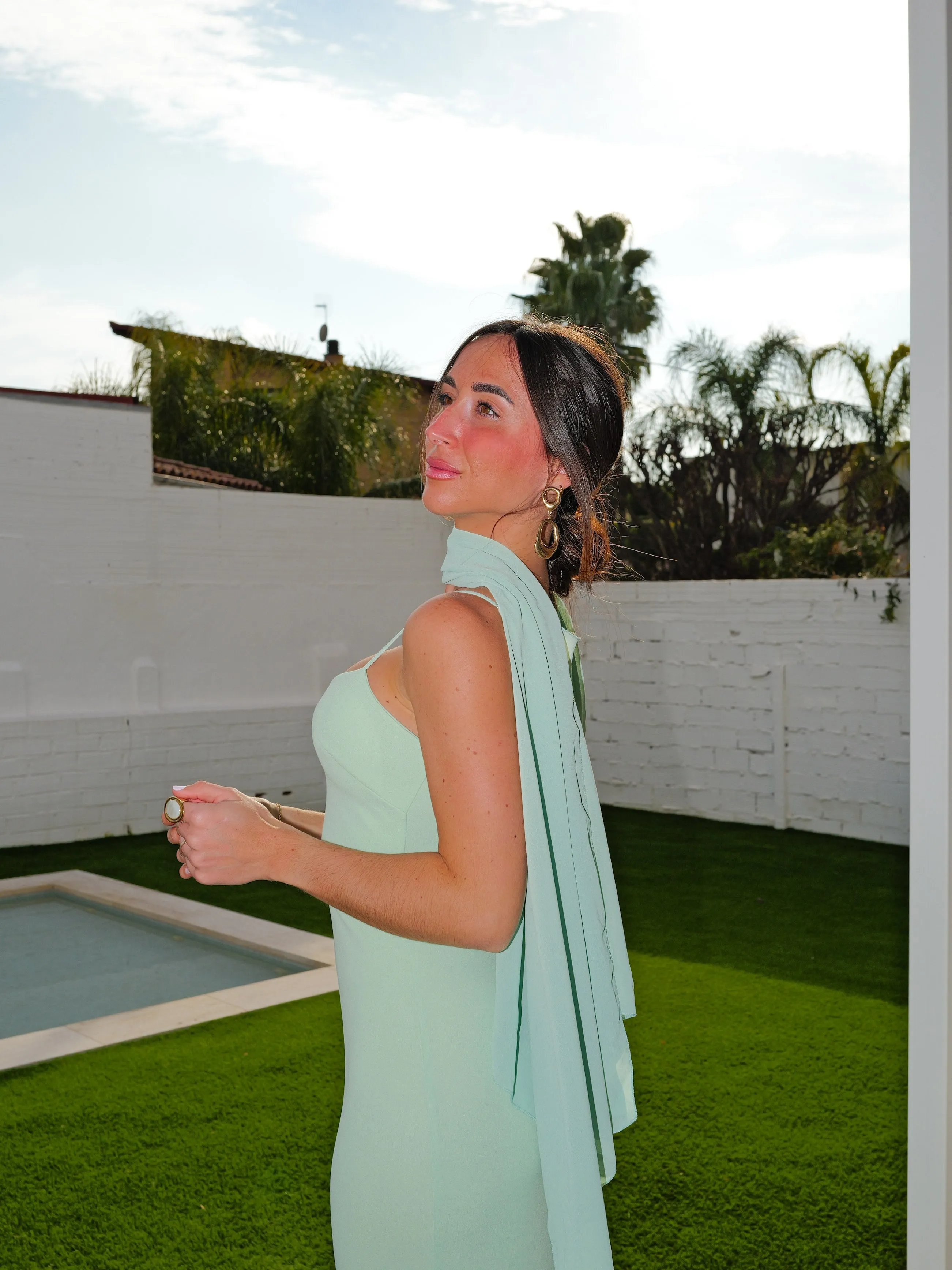 Chal capa gasa menta sold by Sorellas product image thumbnail 3