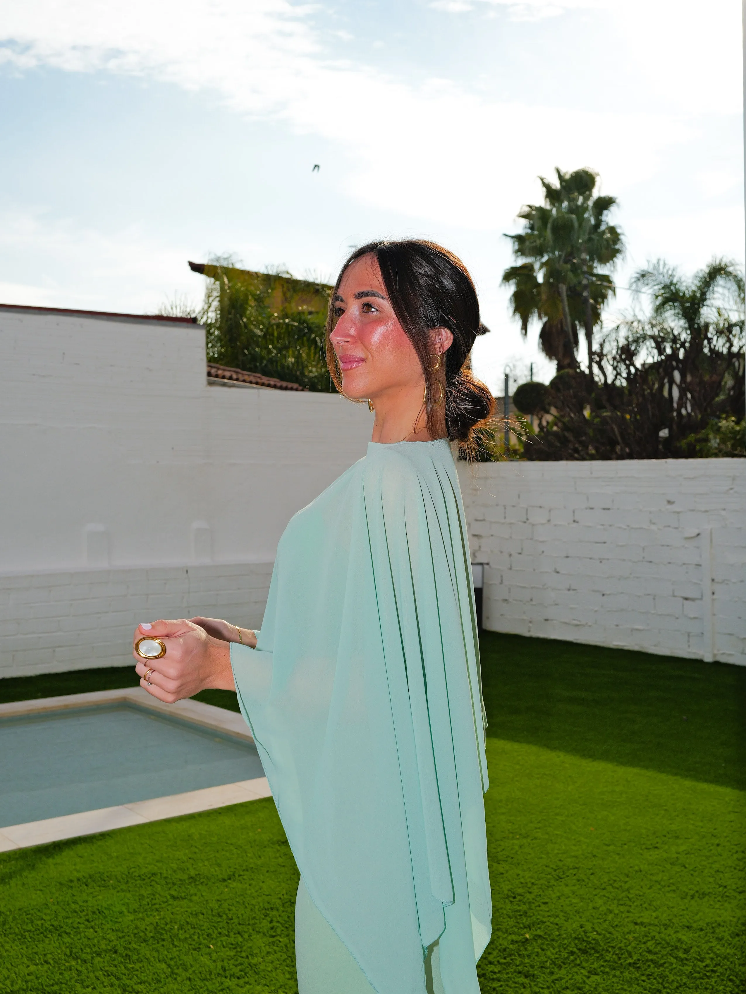 Chal capa gasa menta sold by Sorellas product image thumbnail 2