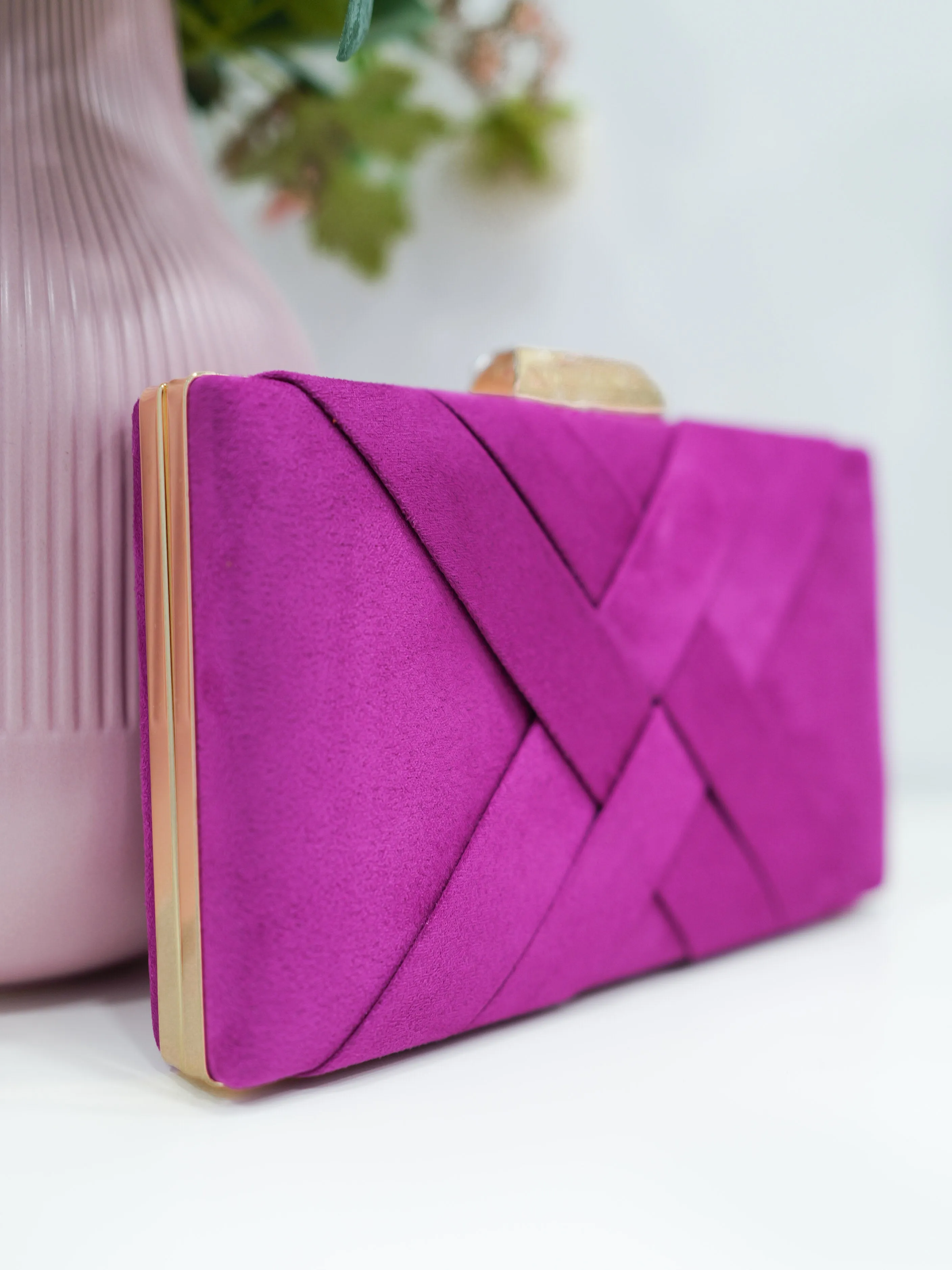 Clutch trenzado amarena sold by Sorellas product image thumbnail 2