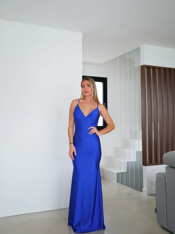 Vestido sirena tirante espalda klein sold by Sorellas