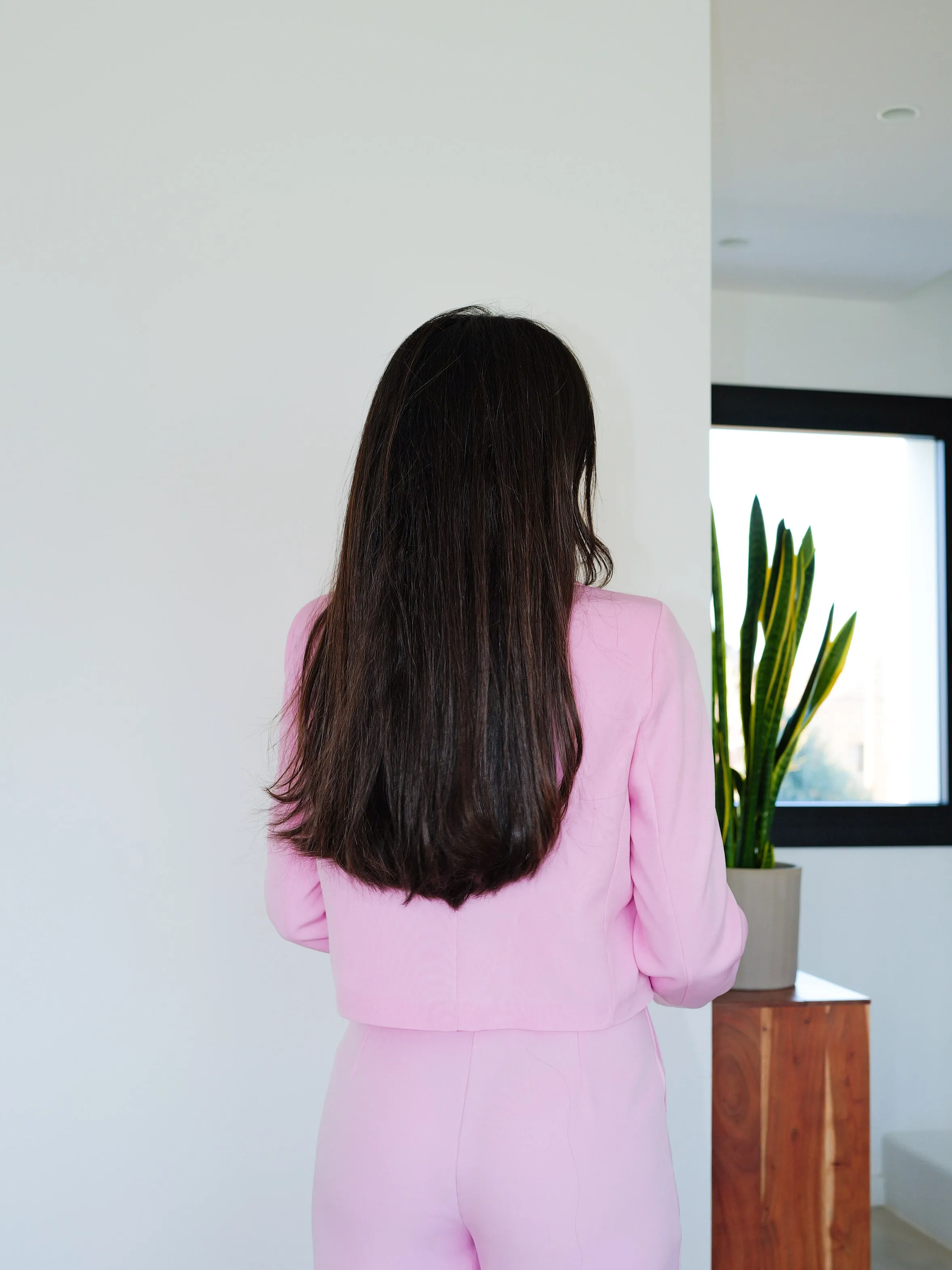 Blazer crop detalle lazo rosa sold by Sorellas product image thumbnail 3