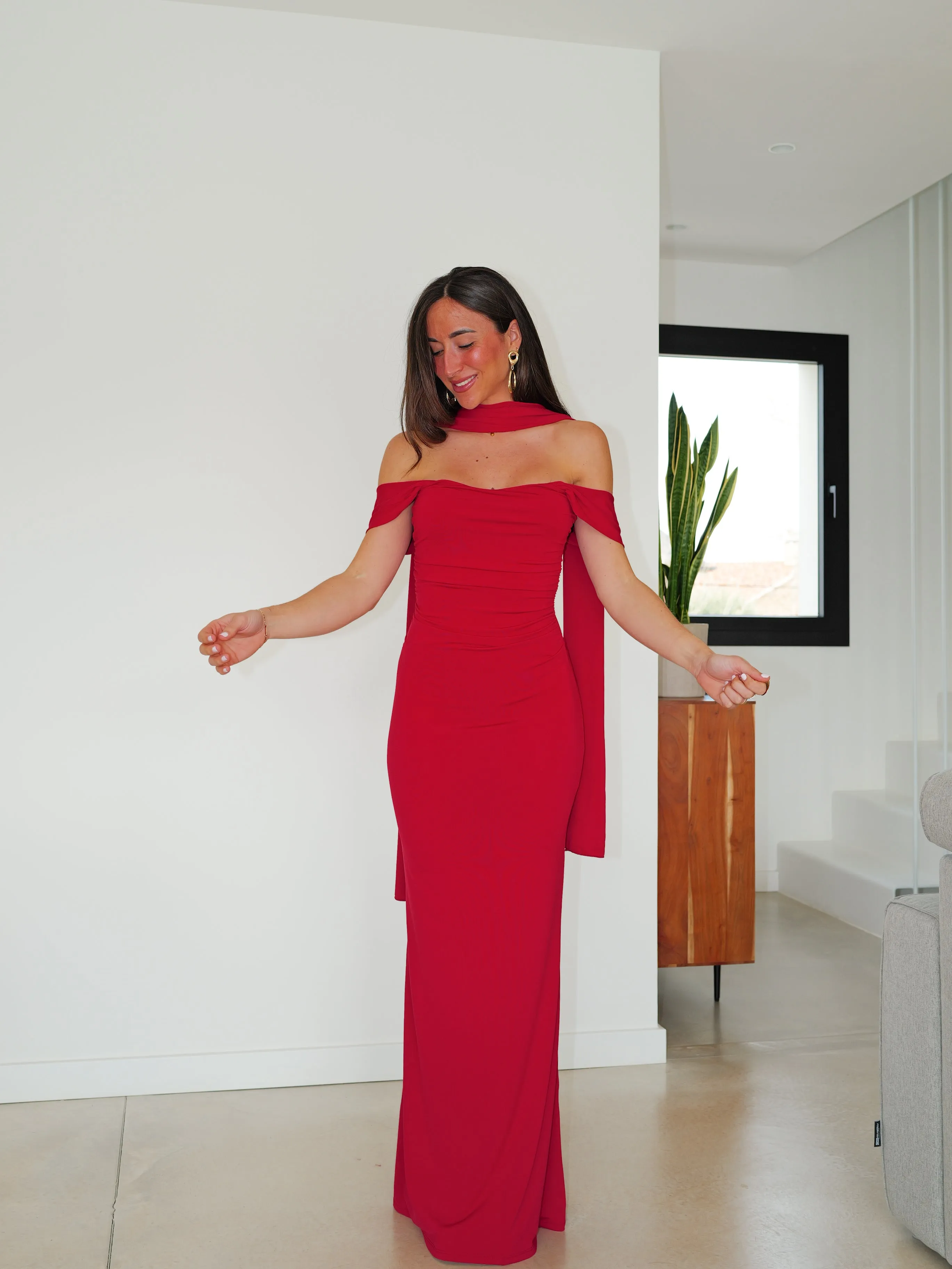 Vestido audrey burdeos sold by Sorellas product image thumbnail 4