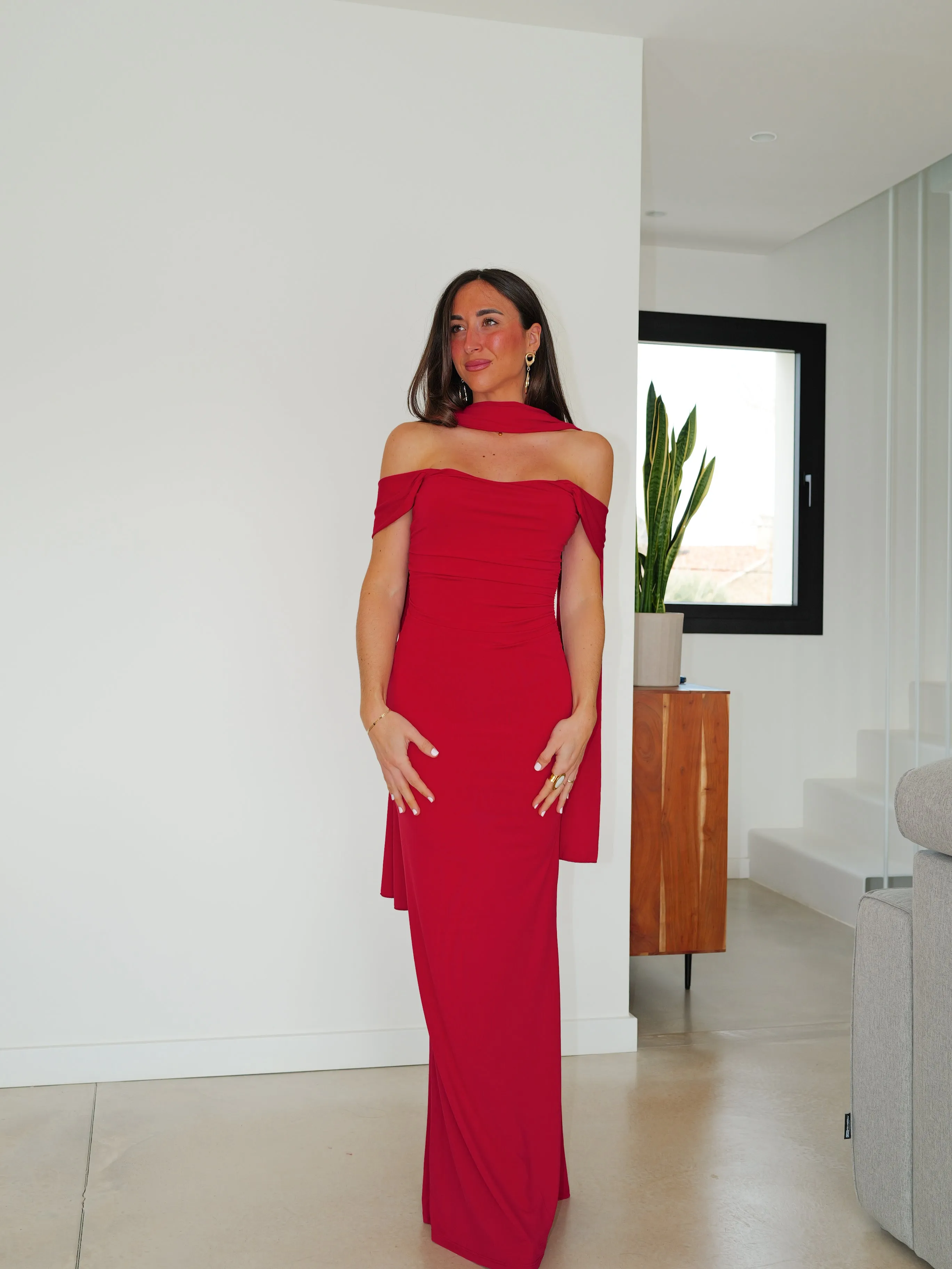 Vestido audrey burdeos sold by Sorellas product image thumbnail 5