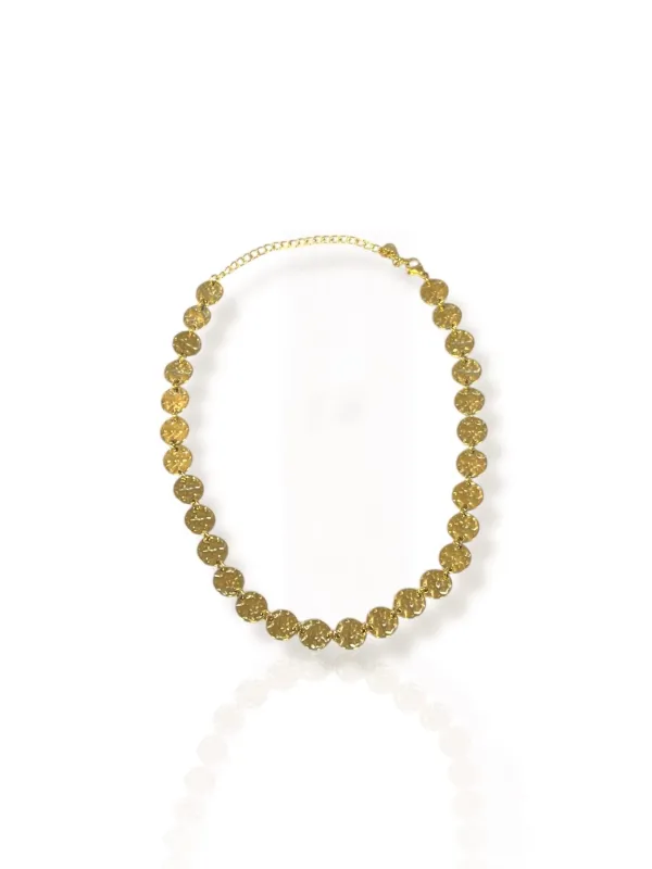 Colgante medallas dorado sold by Sorellas