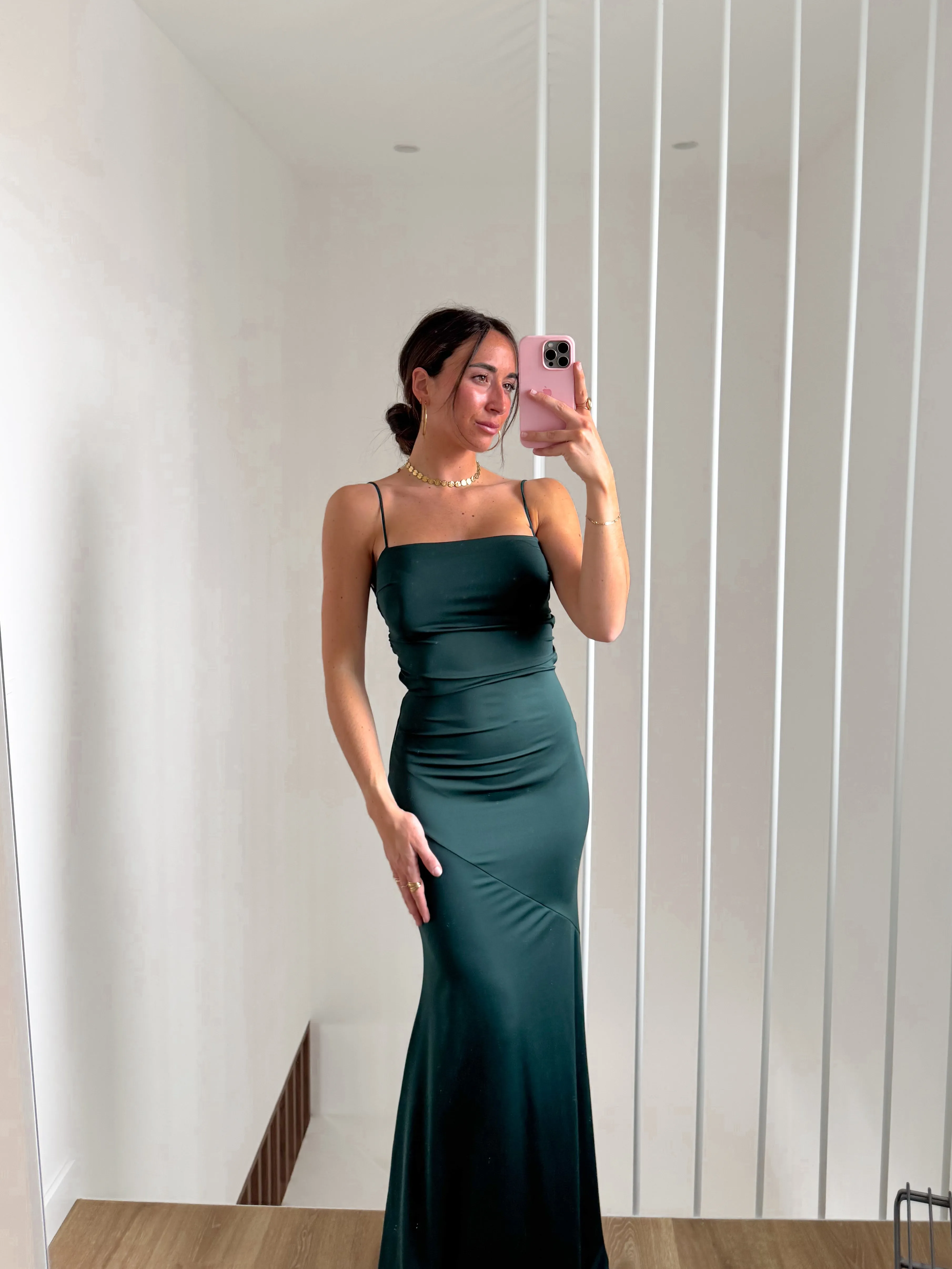 Vestido tirantes entrelazado botella sold by Sorellas product image thumbnail 2