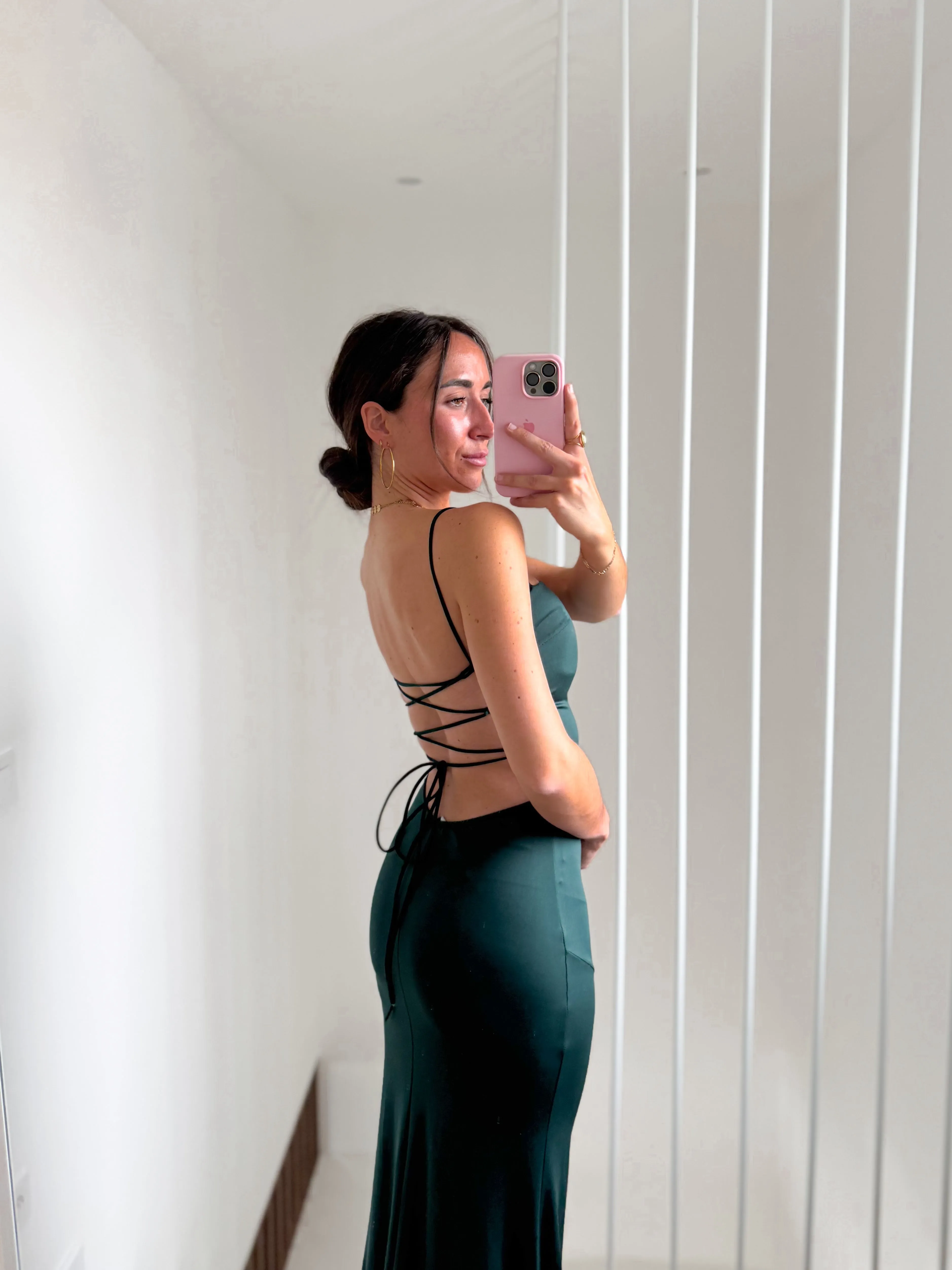 Vestido tirantes entrelazado botella sold by Sorellas product image thumbnail 4