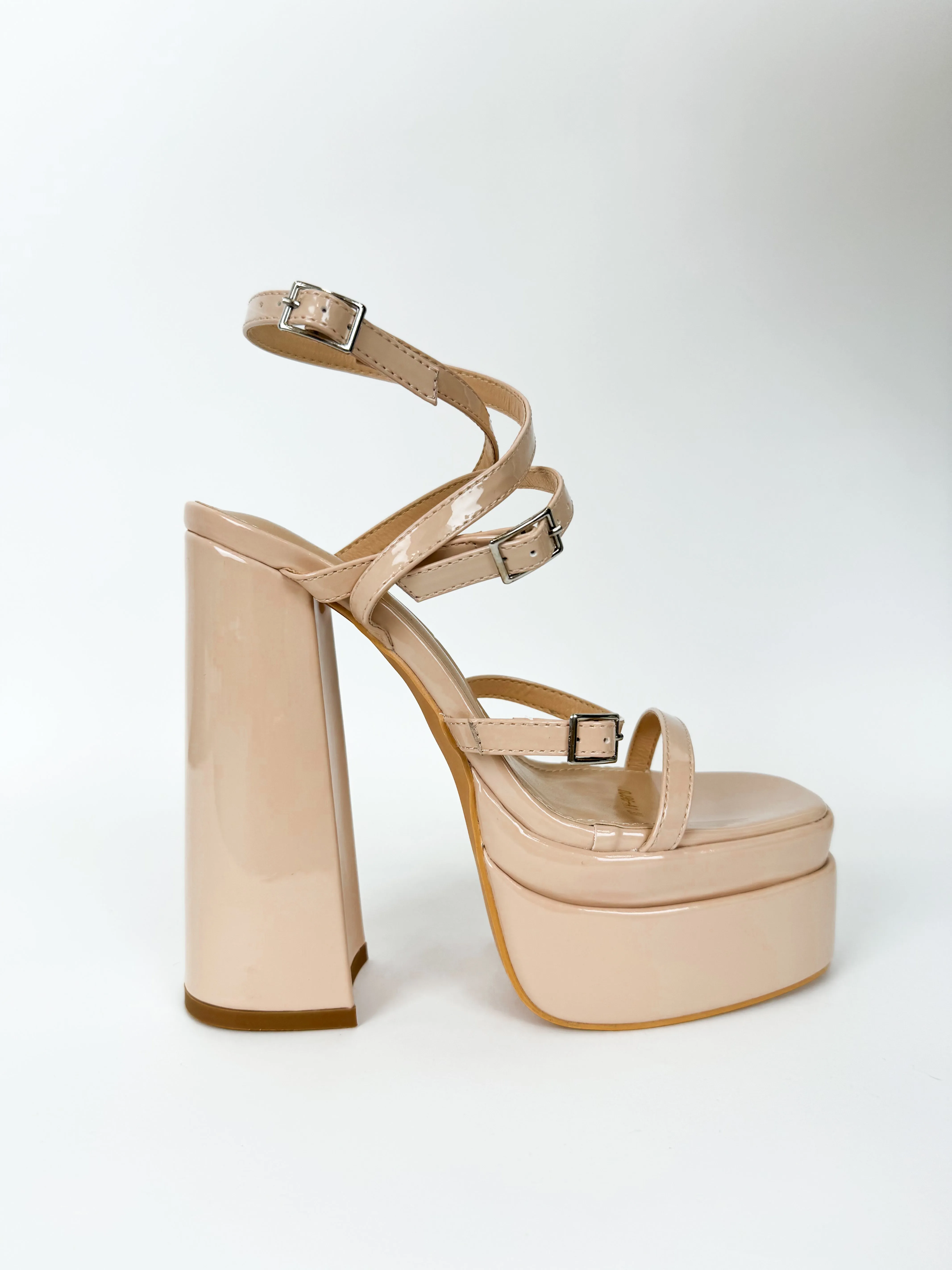 Zapato plataforma hebillas nude sold by Sorellas product image thumbnail 4