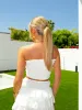 Top nido palabra bordado blanco sold by Sorellas