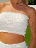 Top nido palabra bordado blanco sold by Sorellas