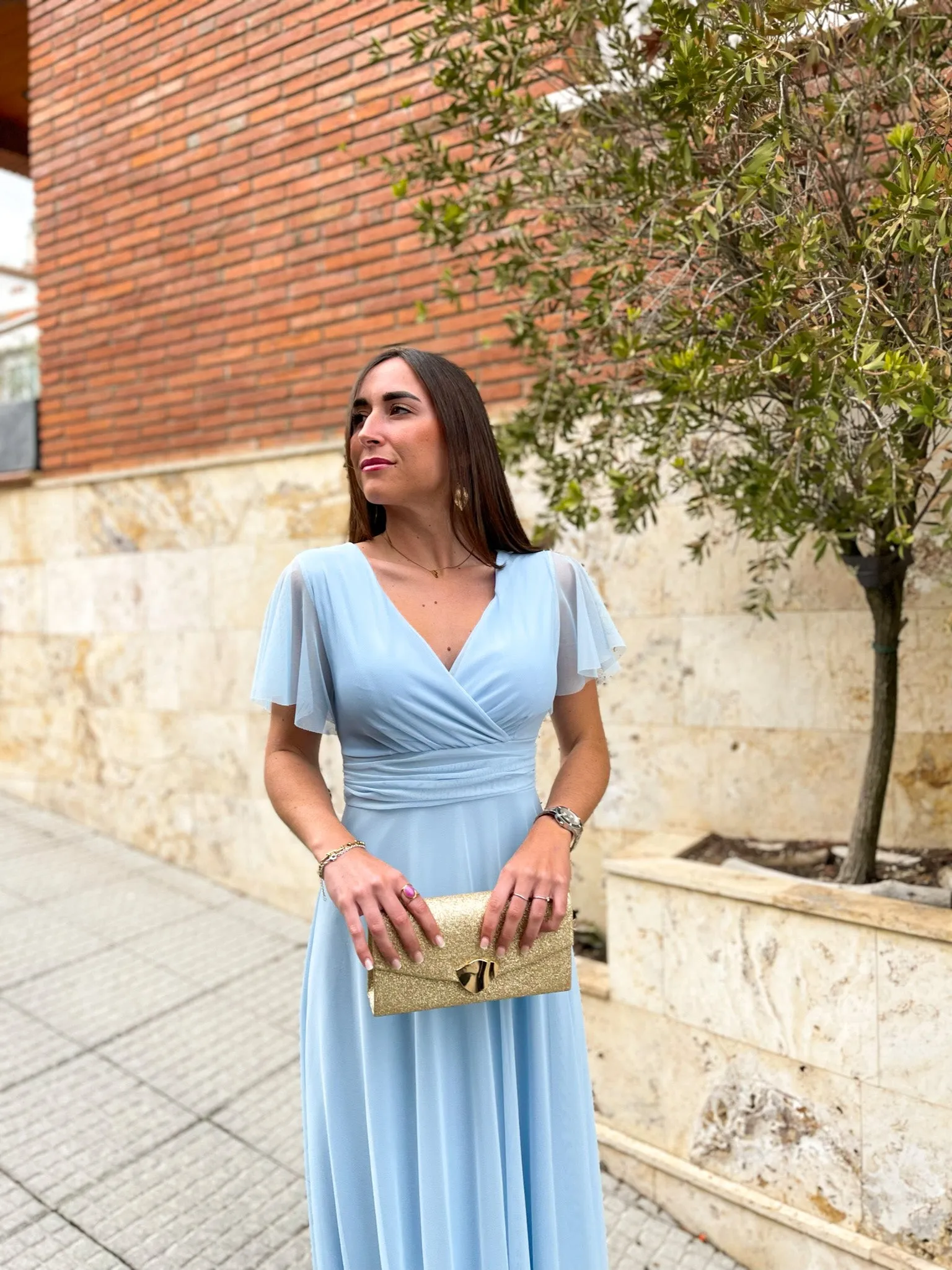 Vestido tulle manga cielo sold by Sorellas product image thumbnail 4