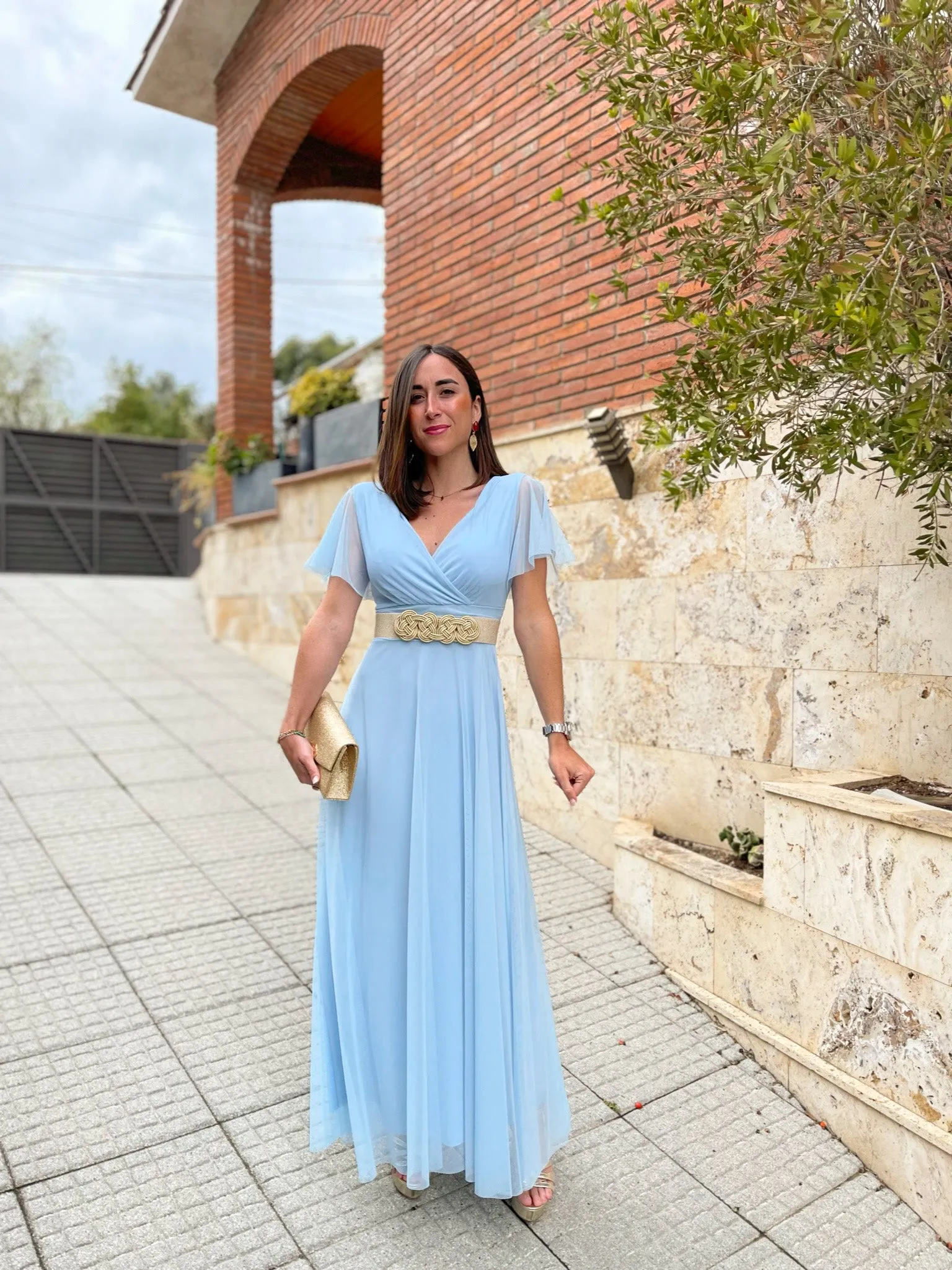 Vestido tulle manga cielo sold by Sorellas product image thumbnail 2