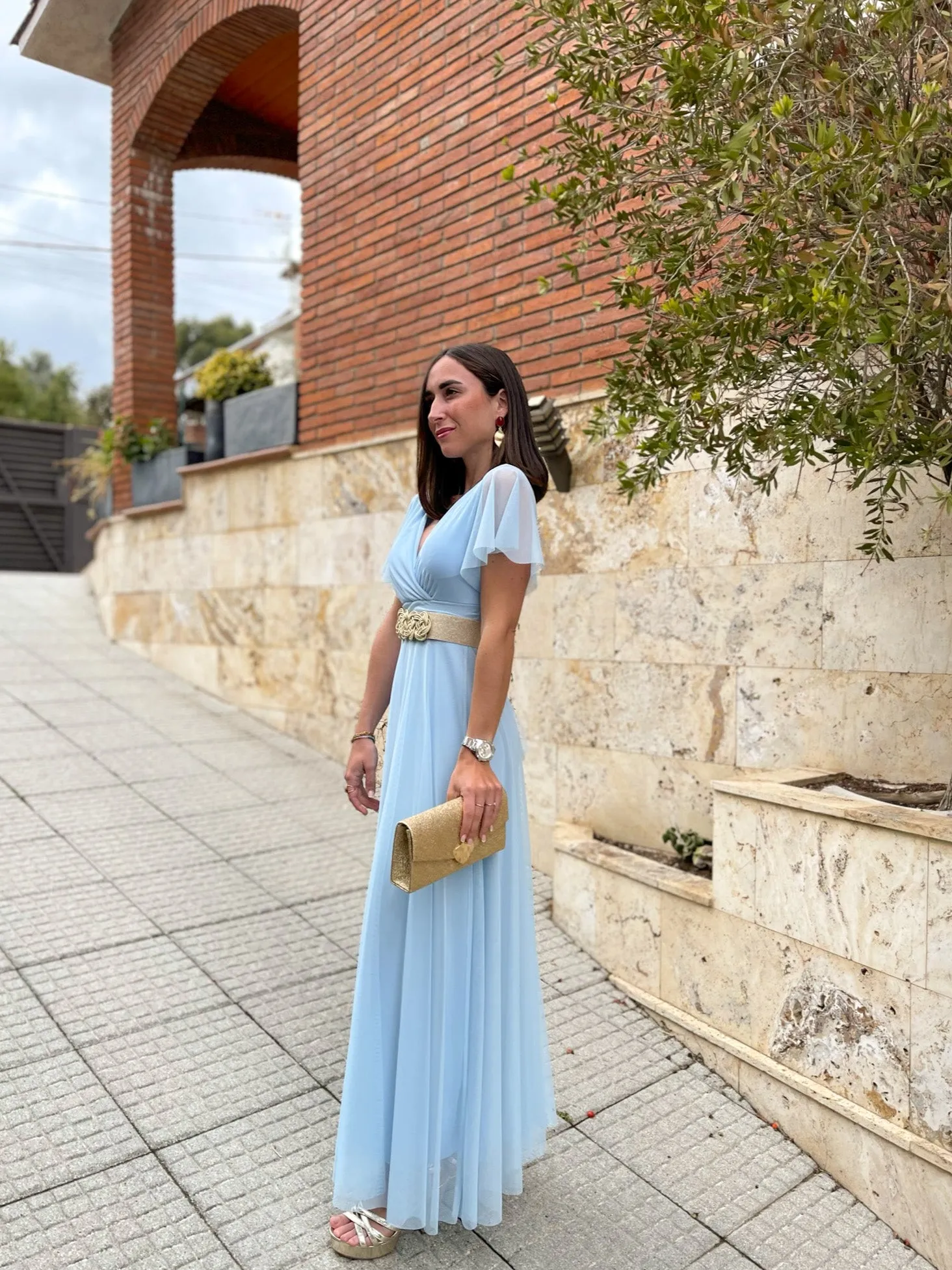 Vestido tulle manga cielo sold by Sorellas product image thumbnail 3