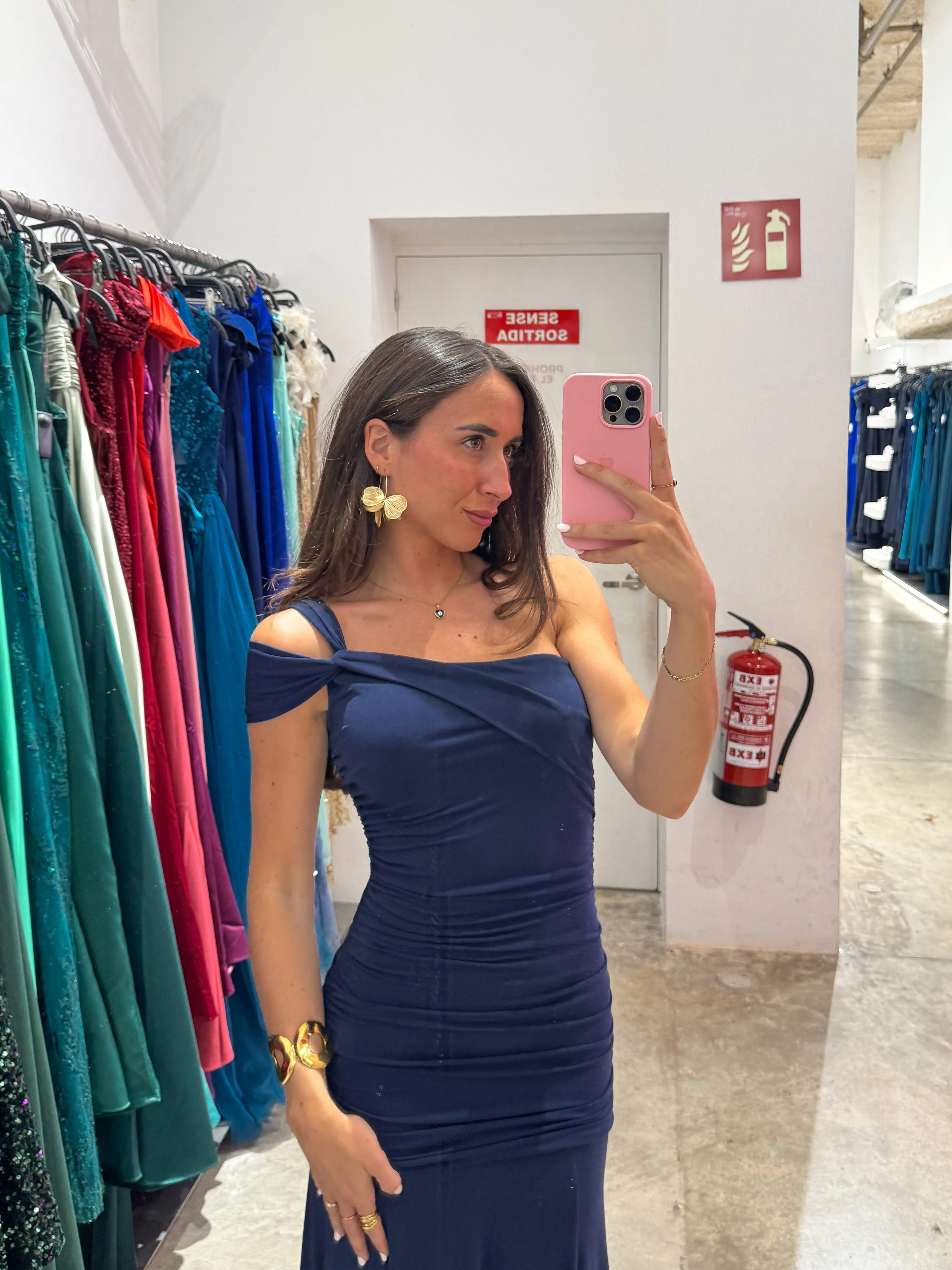 Vestido asim tirante nudo marino sold by Sorellas product image thumbnail 4