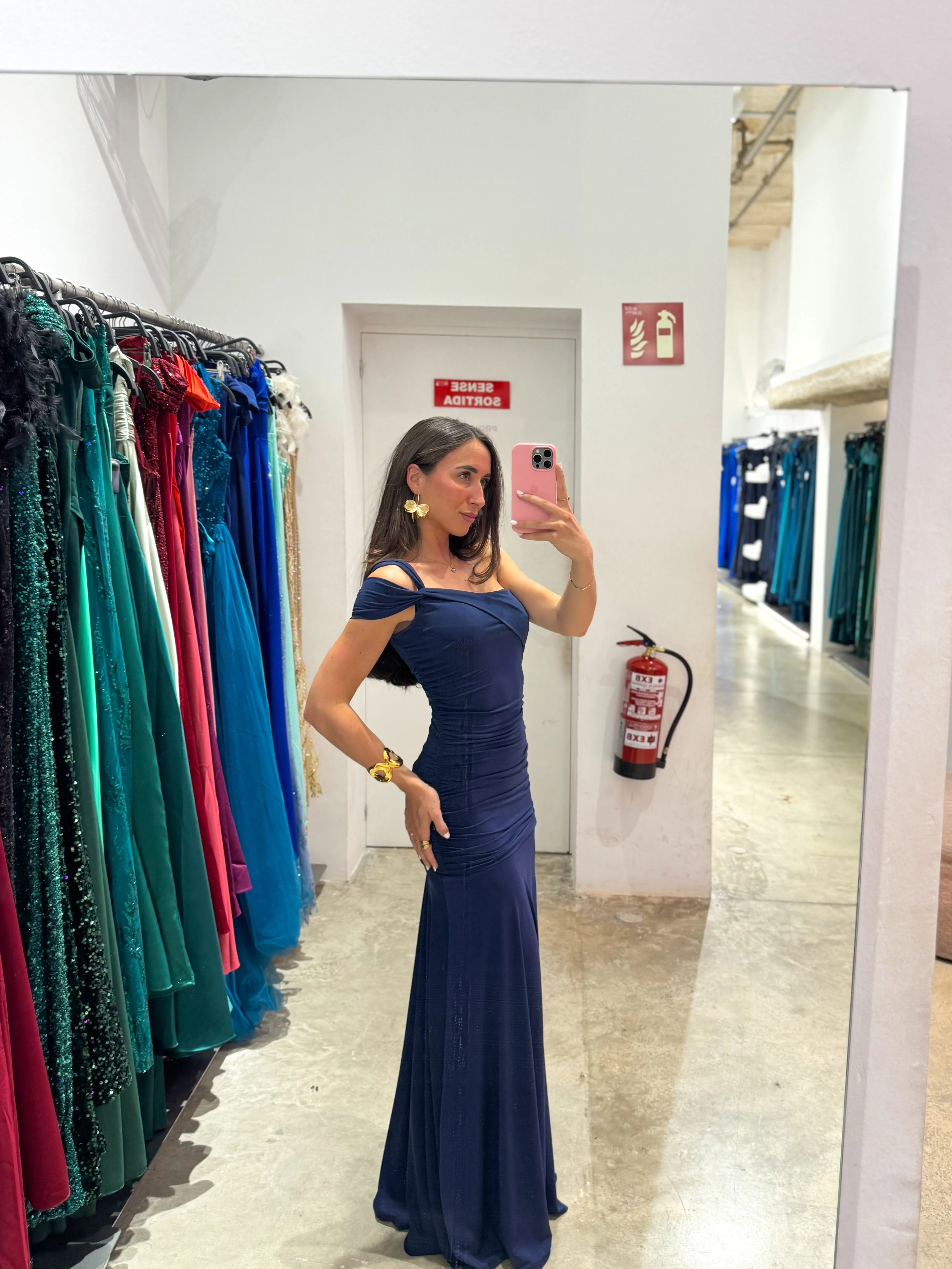 Vestido asim tirante nudo marino sold by Sorellas product image thumbnail 2