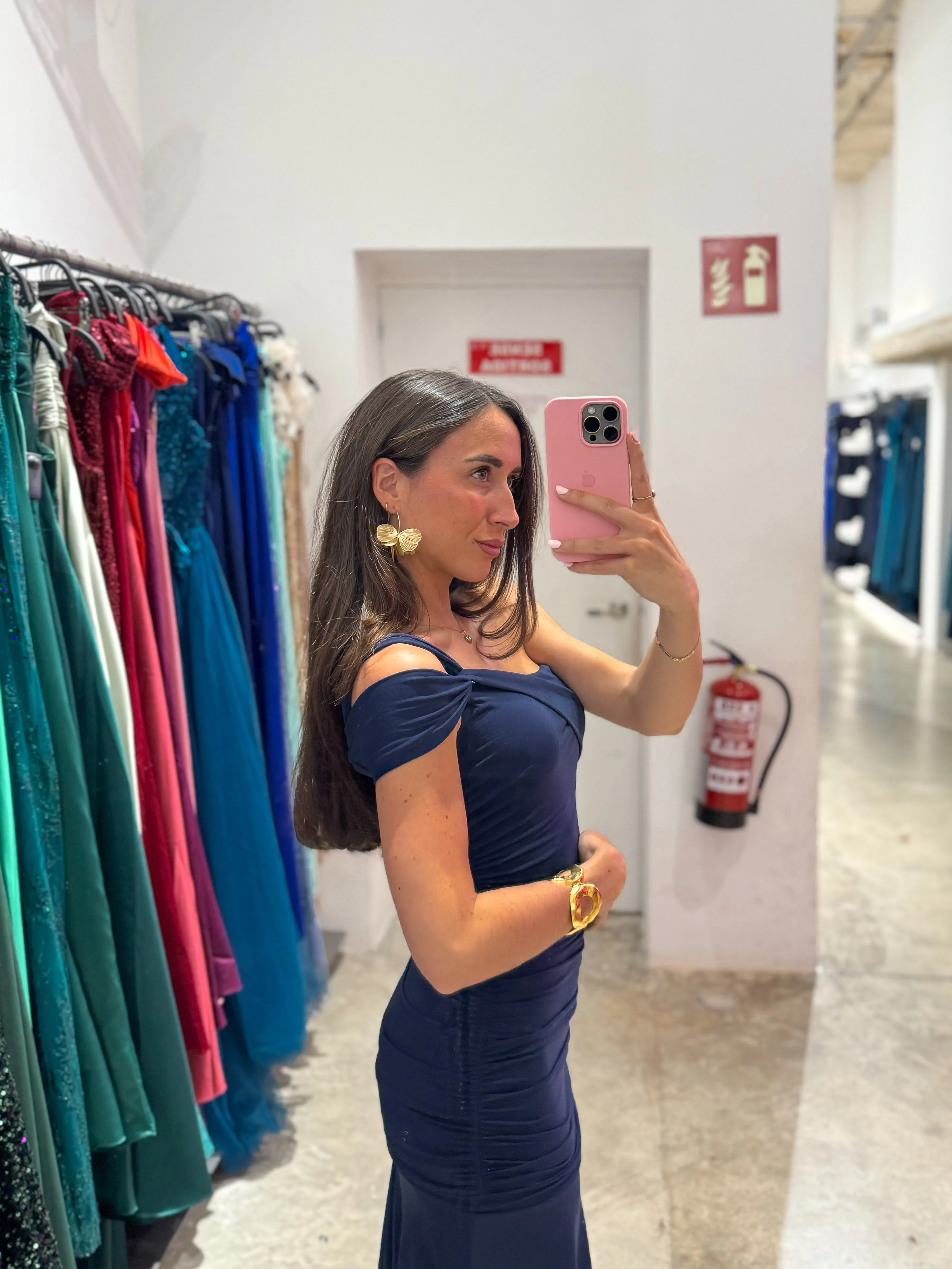 Vestido asim tirante nudo marino sold by Sorellas product image thumbnail 3