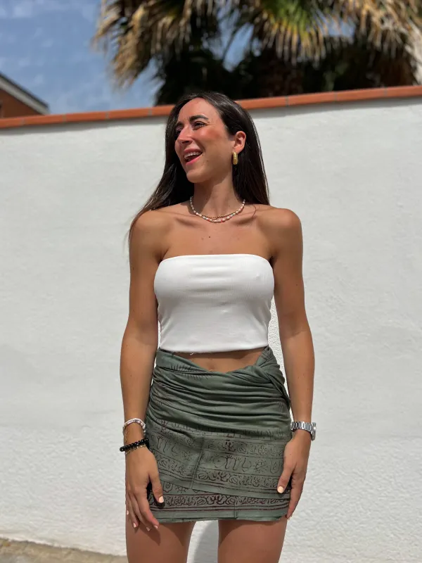 Pareo India caqui sold by Sorellas