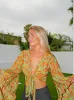 Blusa boho nudo estampada lima sold by Sorellas
