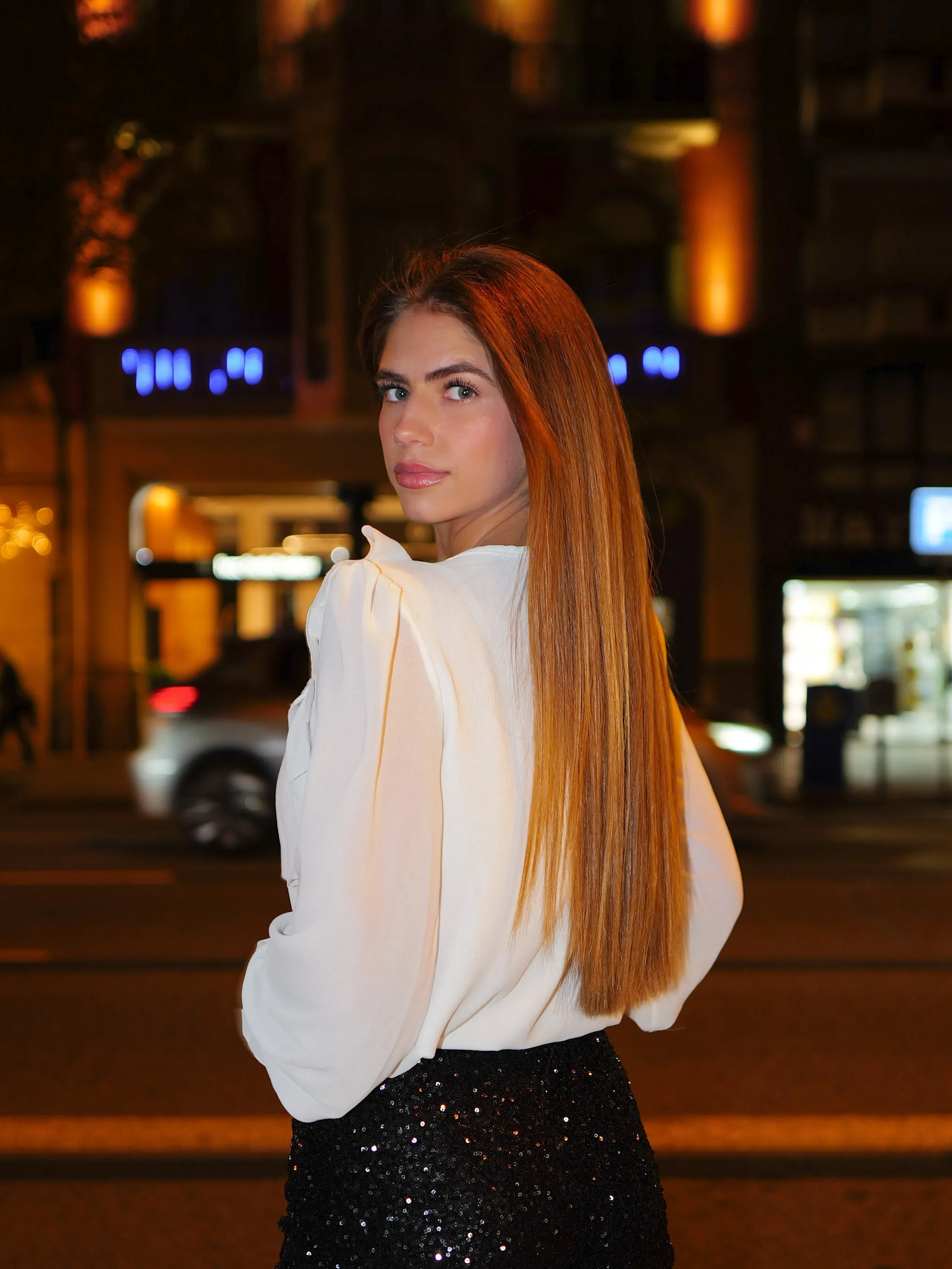 Blusa volante romántica blanca sold by Sorellas product image thumbnail 2