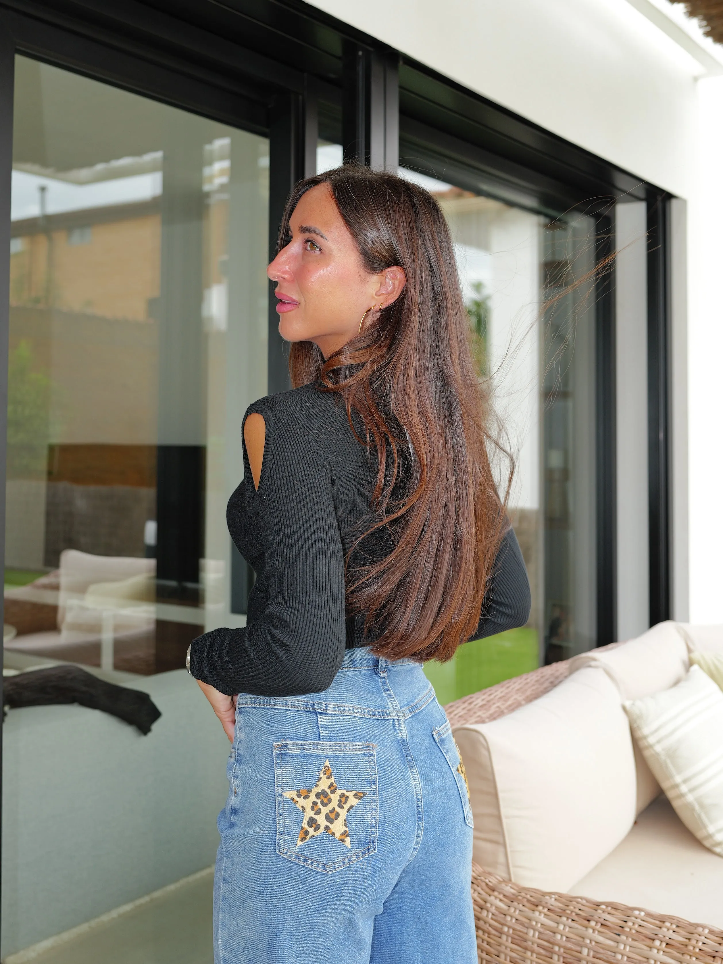 Jersey hombro canale negro sold by Sorellas product image thumbnail 3