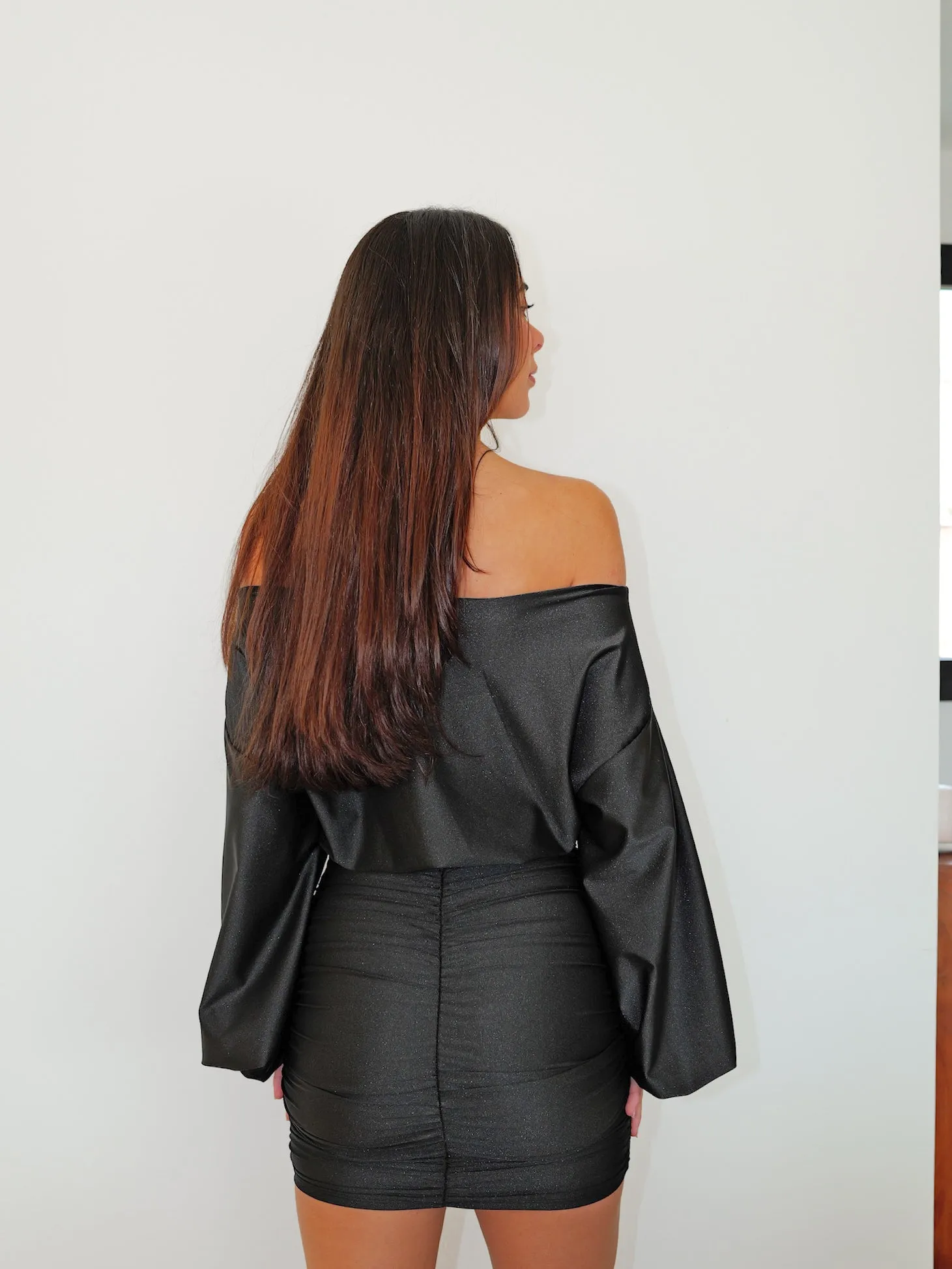 Vestido mini lycra negro sold by Sorellas product image thumbnail 3