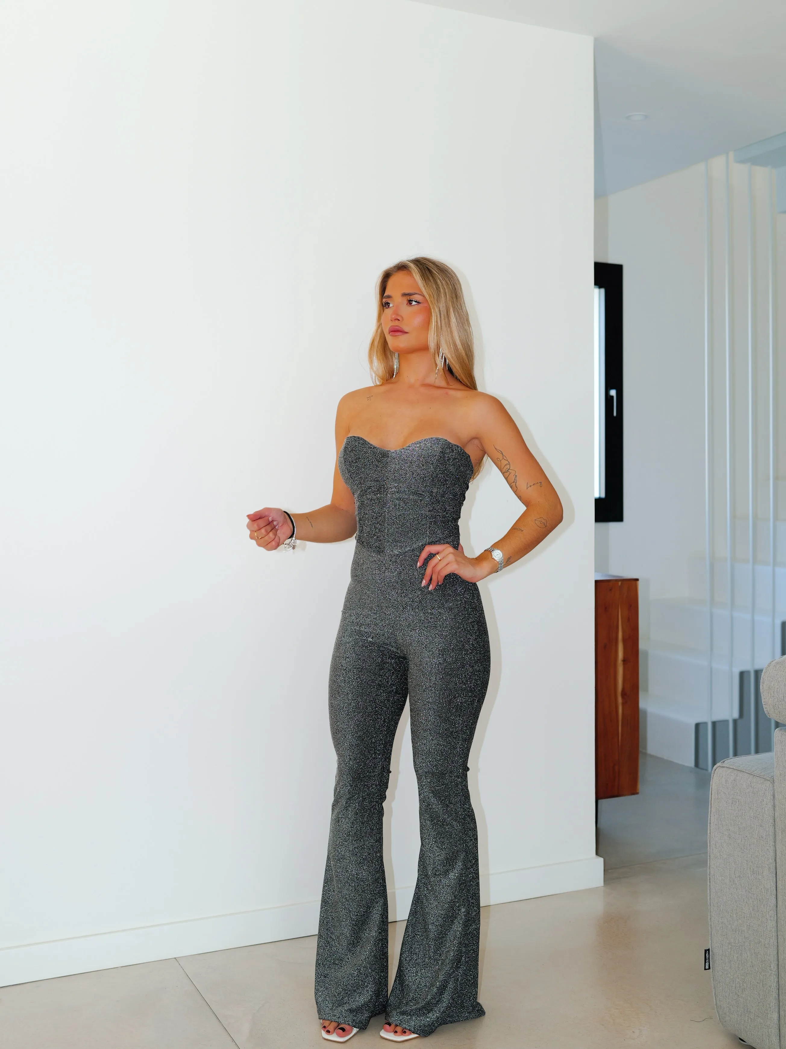 Mono corsé lurex plata sold by Sorellas product image thumbnail 3