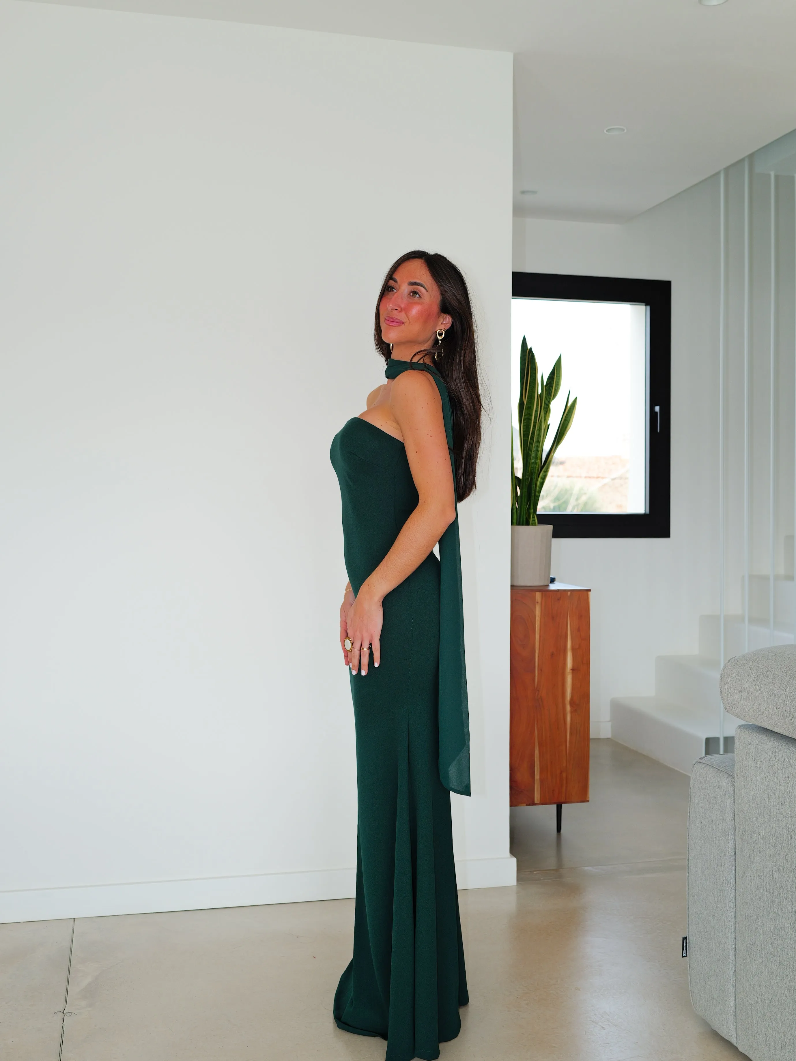 Vestido sirena choker tulle botella sold by Sorellas product image thumbnail 3