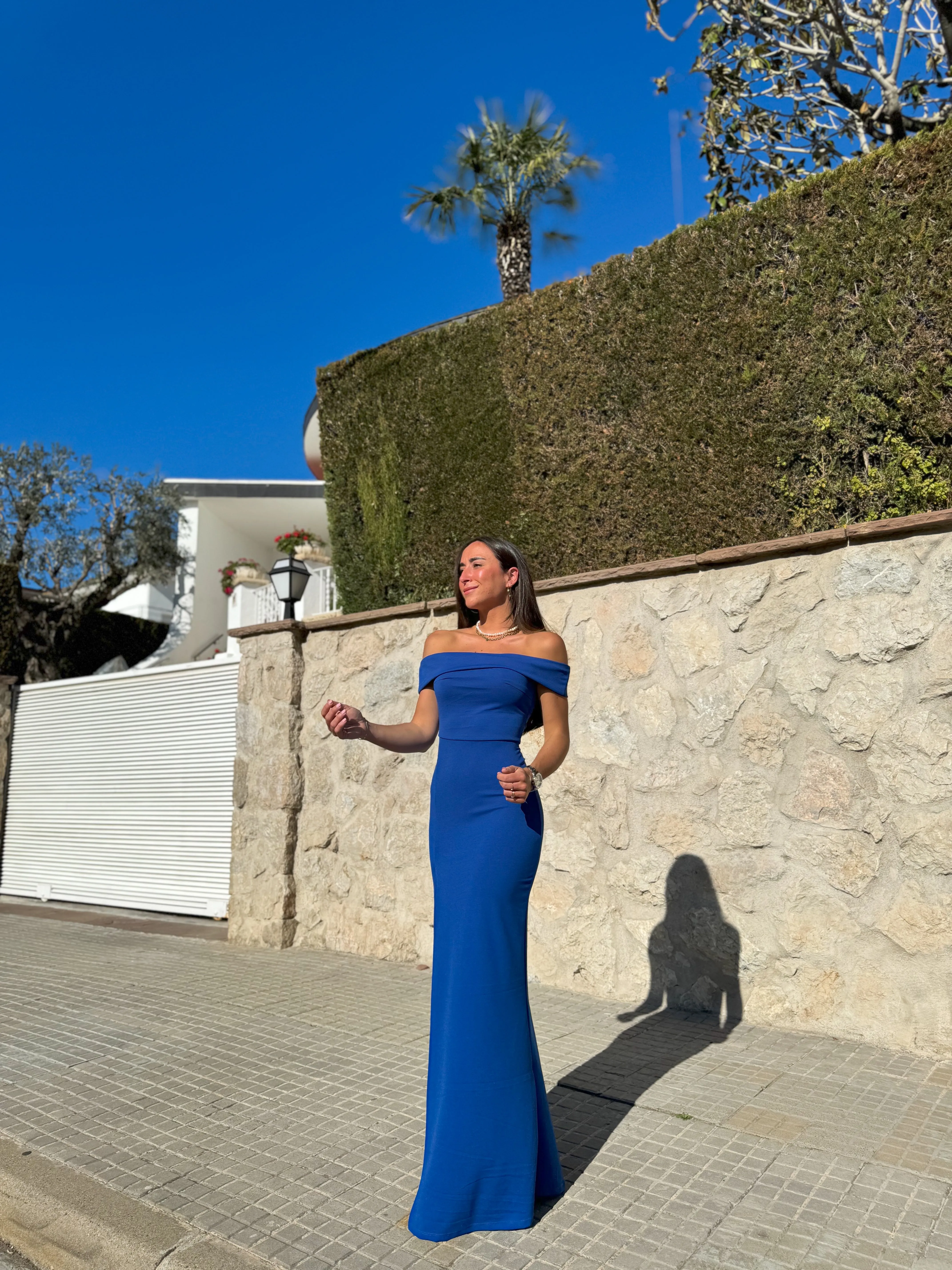 Vestido bardot ajustado klein sold by Sorellas product image thumbnail 3