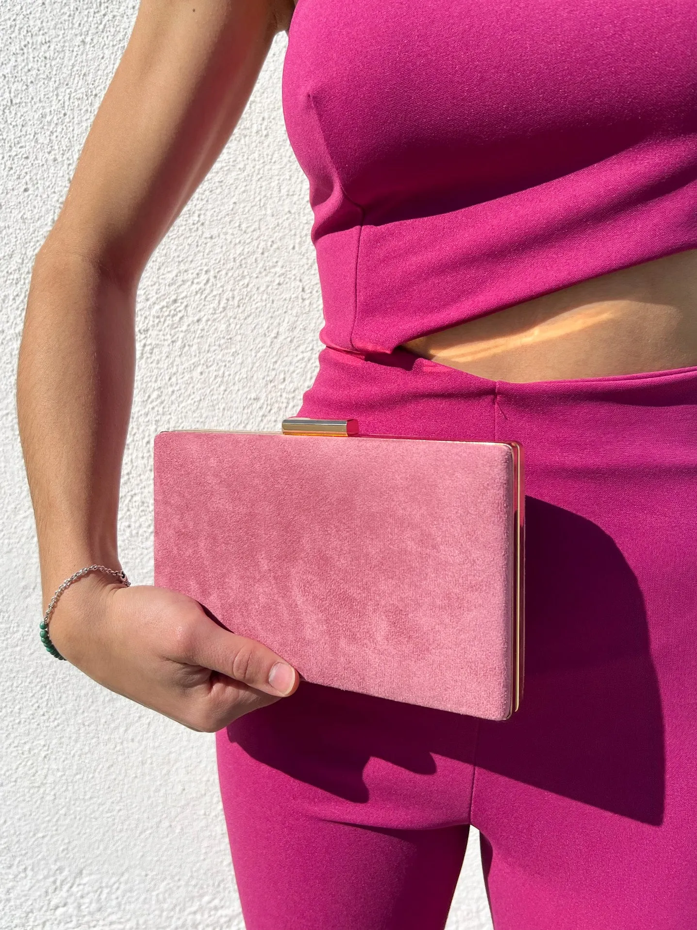 Clutch horizontal rosa sold by Sorellas product image thumbnail 4